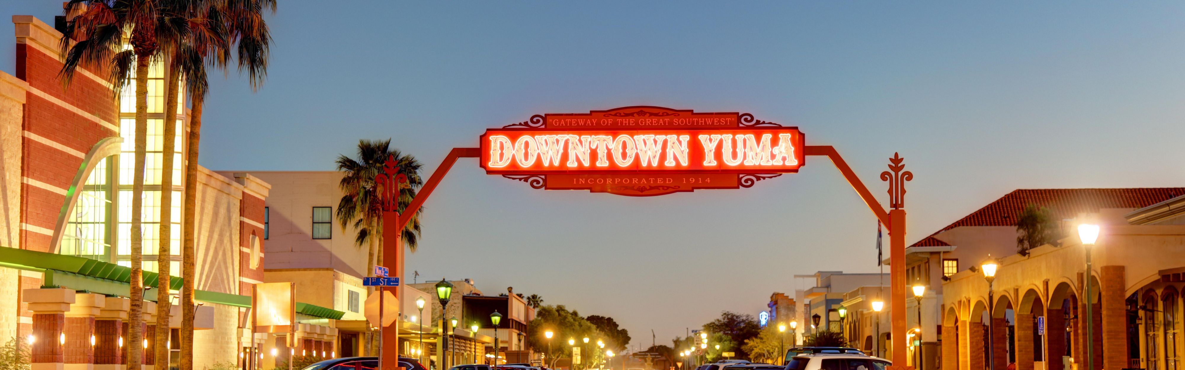 Découvrez le charme et les histoires du centre-ville historique de Yuma.