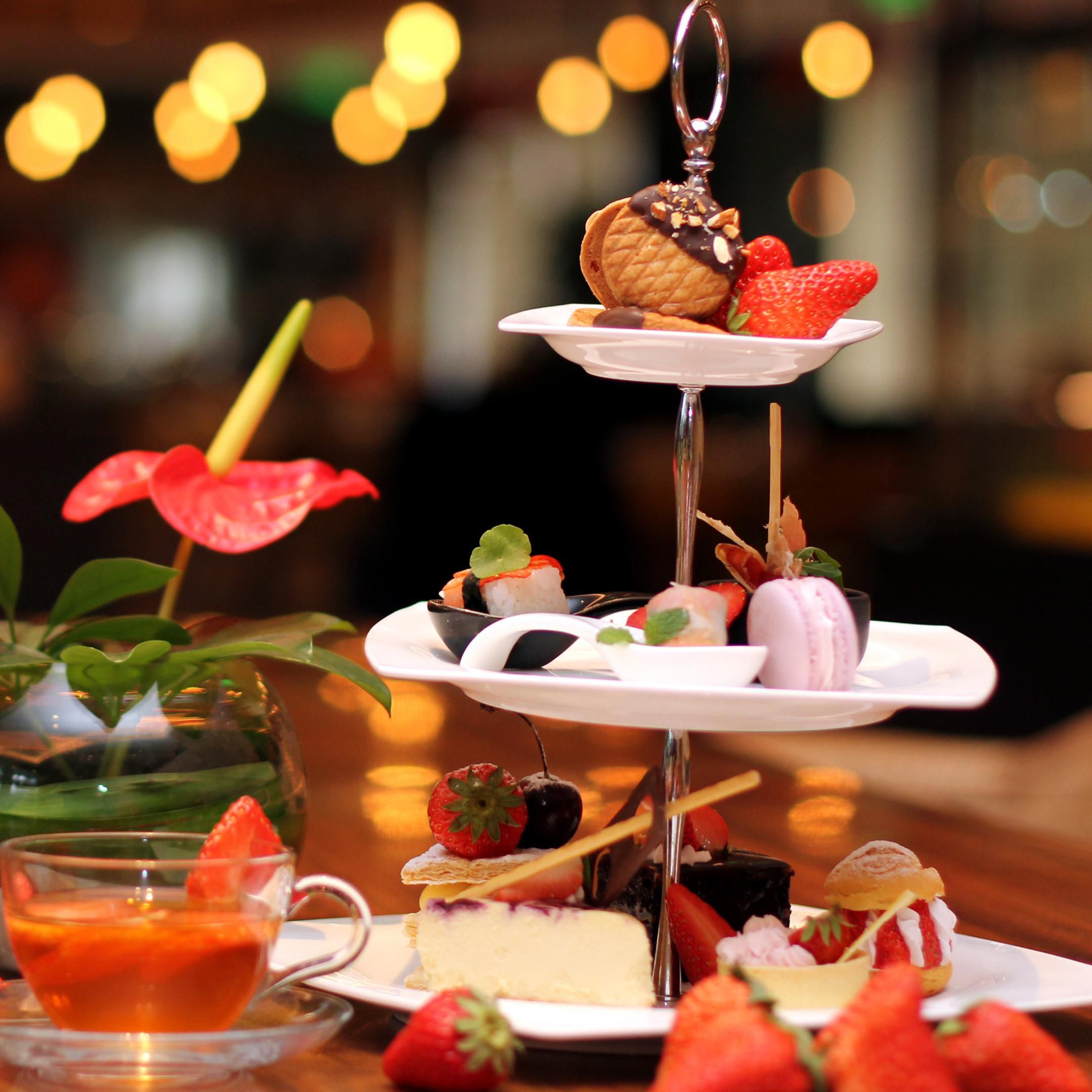 Fall in love with strawberry Afternoon Tea