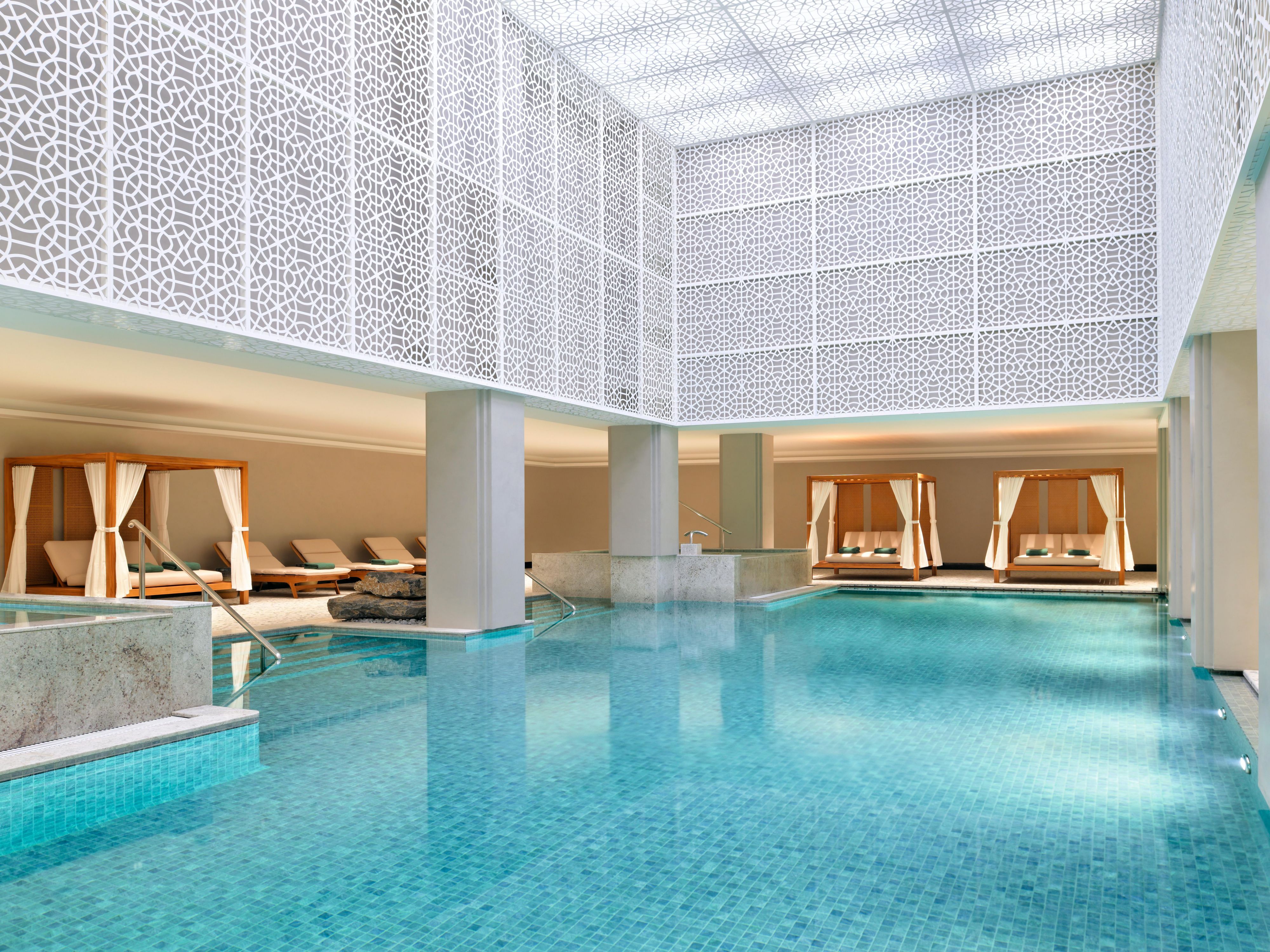 Welcome to a new perspective on health at Jala Spa & Wellness, where serenity and purity meet. The Middle East’s largest wellness facility spans over 3,000 sqm, offering a range of treatments that rejuvenate the body, mind, and soul. Spa and indoor pool access is only available with a booking. Guests must be 18+ to use the spa.