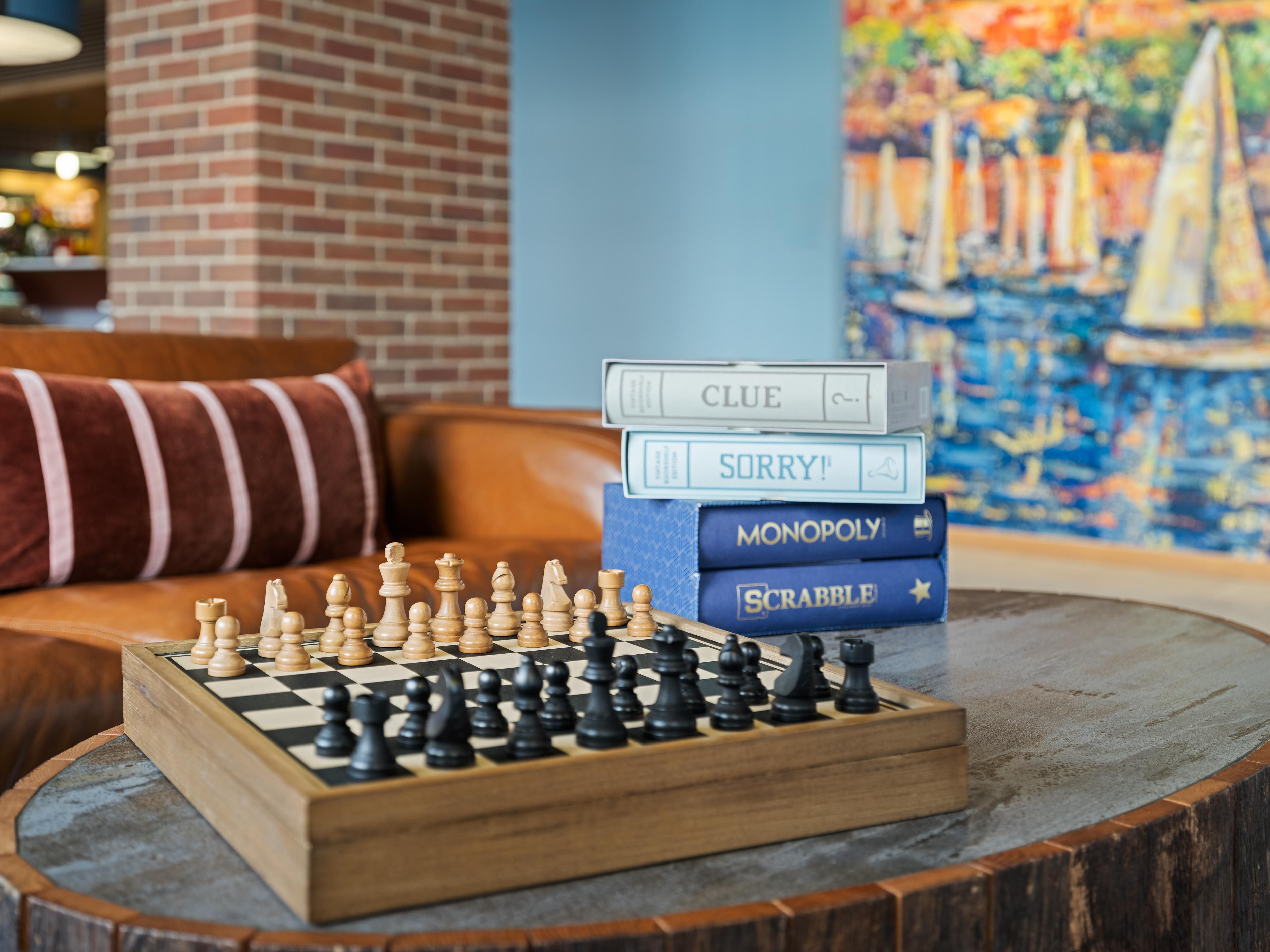 Take a seat and make your next move.