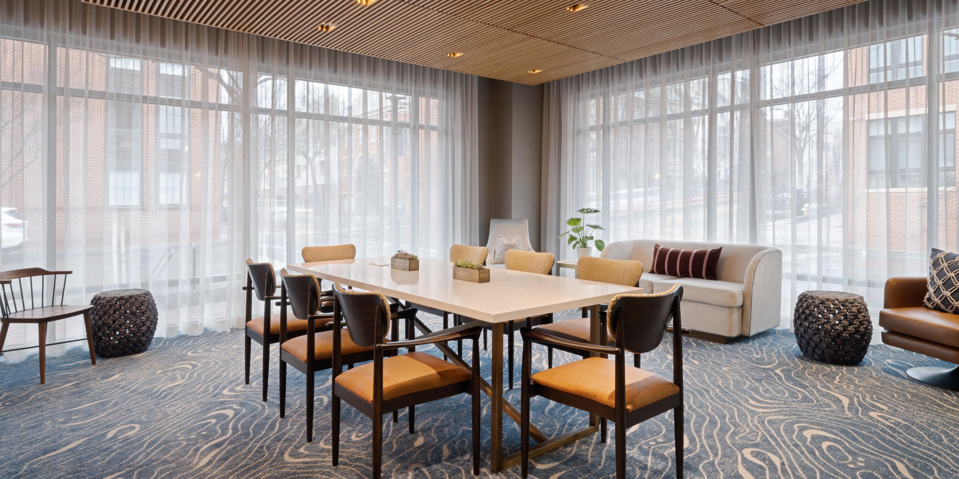 Library style meeting room