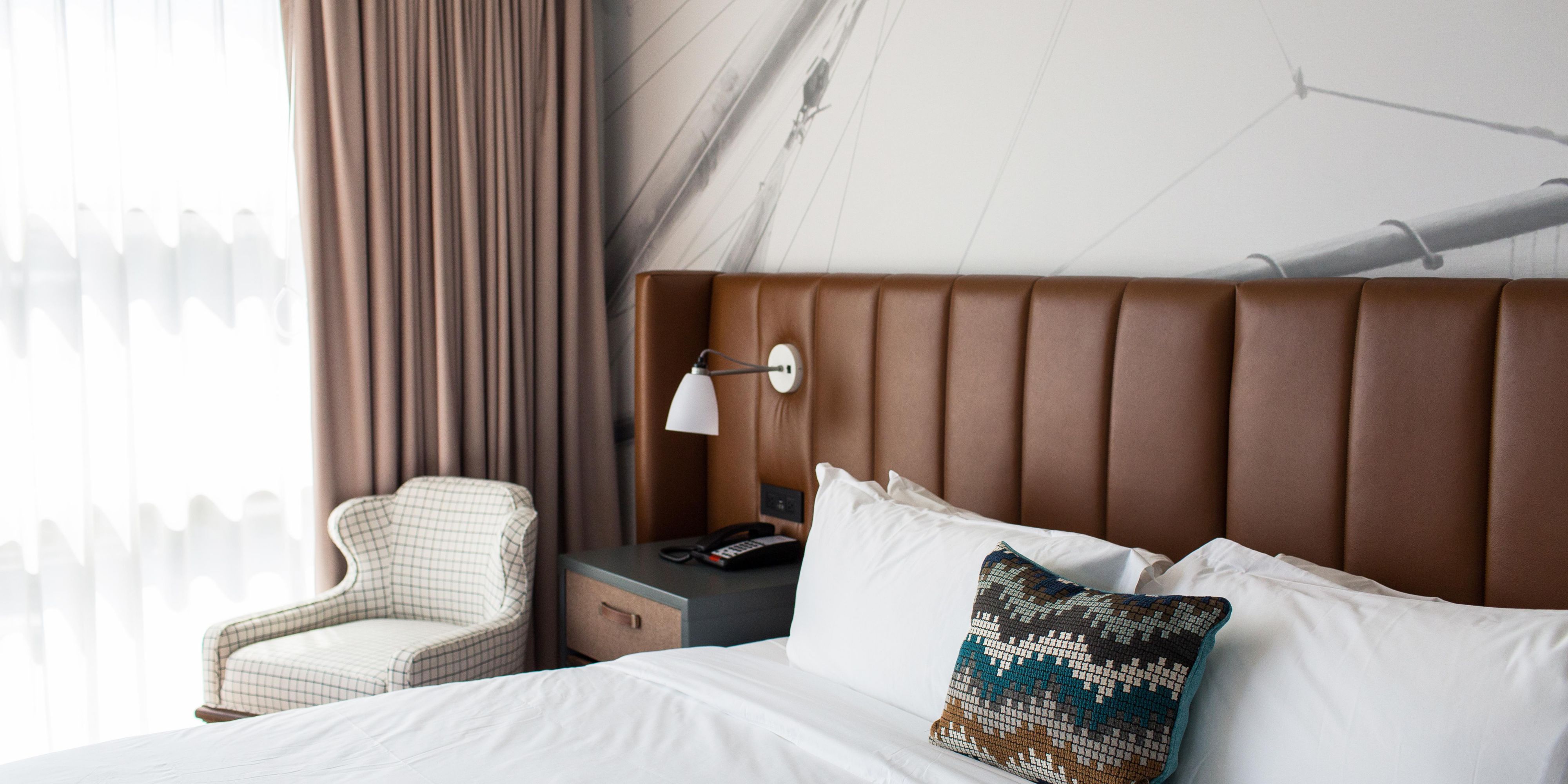 At the end of a long day, relax in our clean, fresh guest rooms.