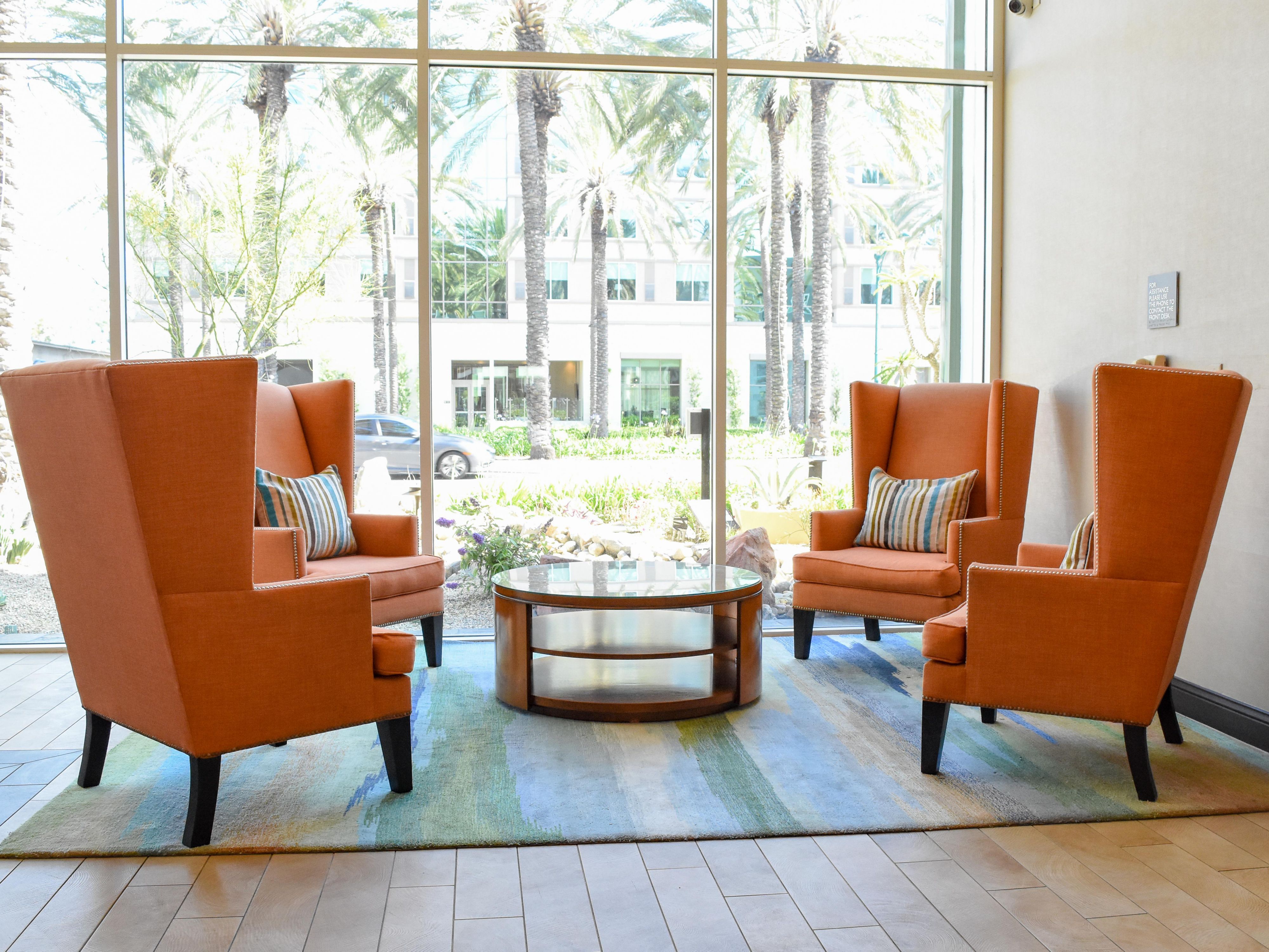 Just 5 minute drive to Anaheim Convention Center. The Hotel Indigo Anaheim hotel is the perfect location for both leisure and business travelers visiting the largest exhibition facility on the west coast. Stay with us and enjoy perks such as Free Parking and No Resort Fees. 