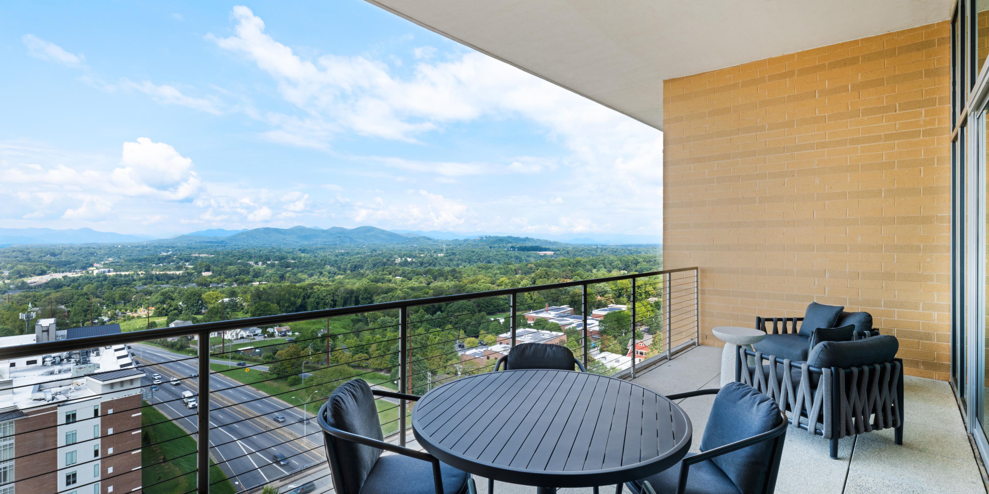 King Suite with Panoramic Views balcony
