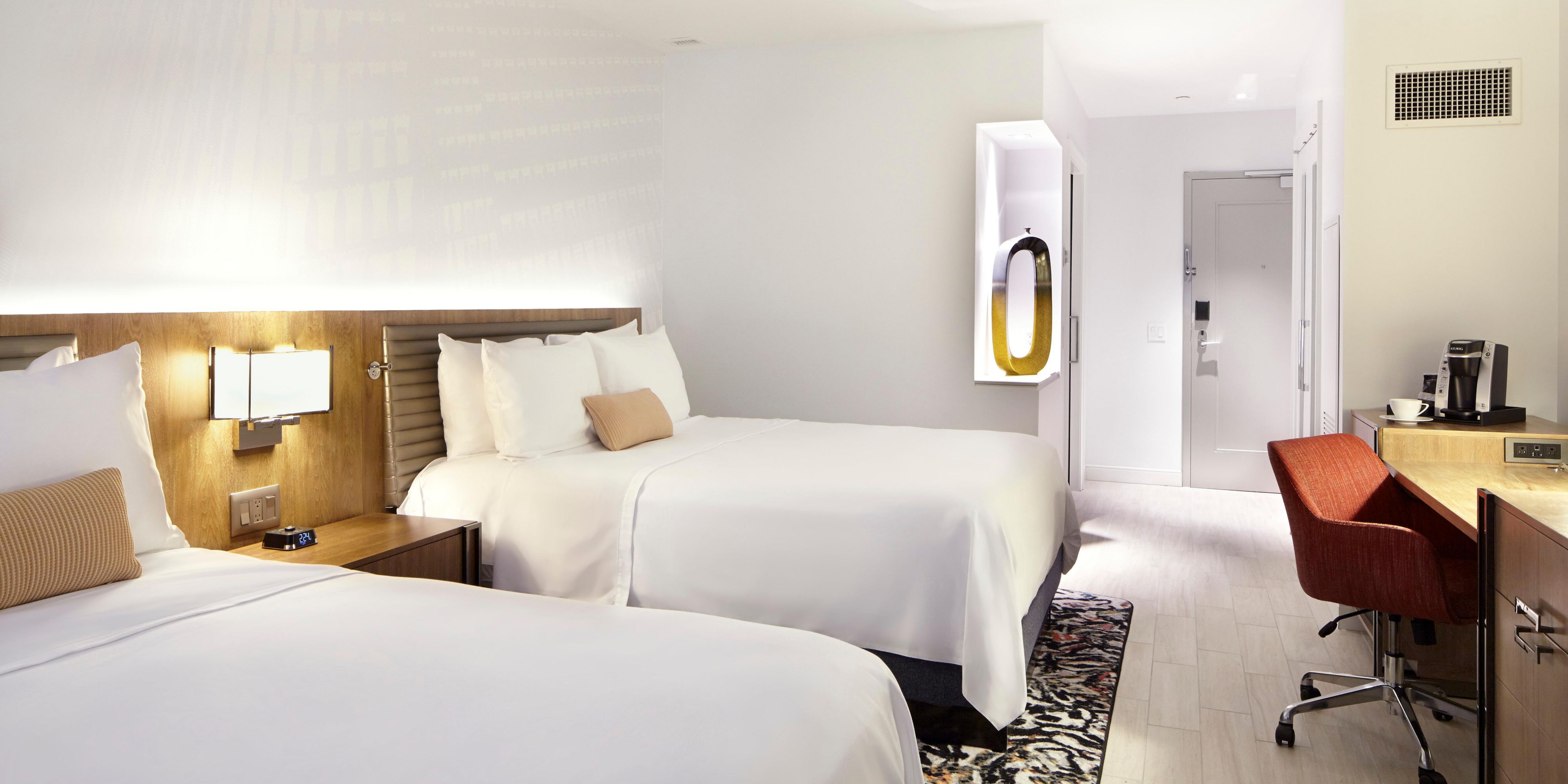 Make yourself at home as you check your email with free Wi-Fi.