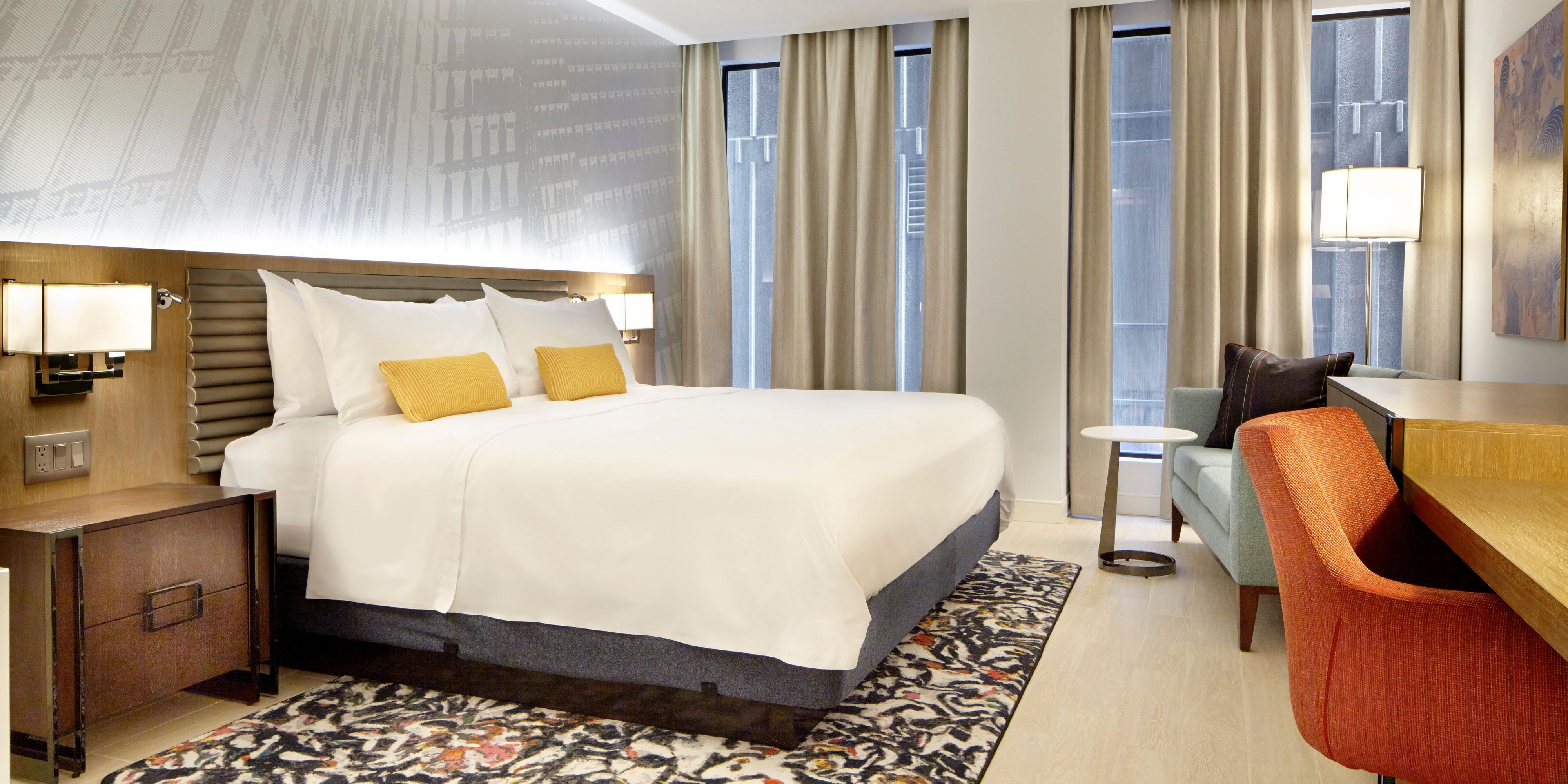 Natural lighting makes our room the perfect place to stay.