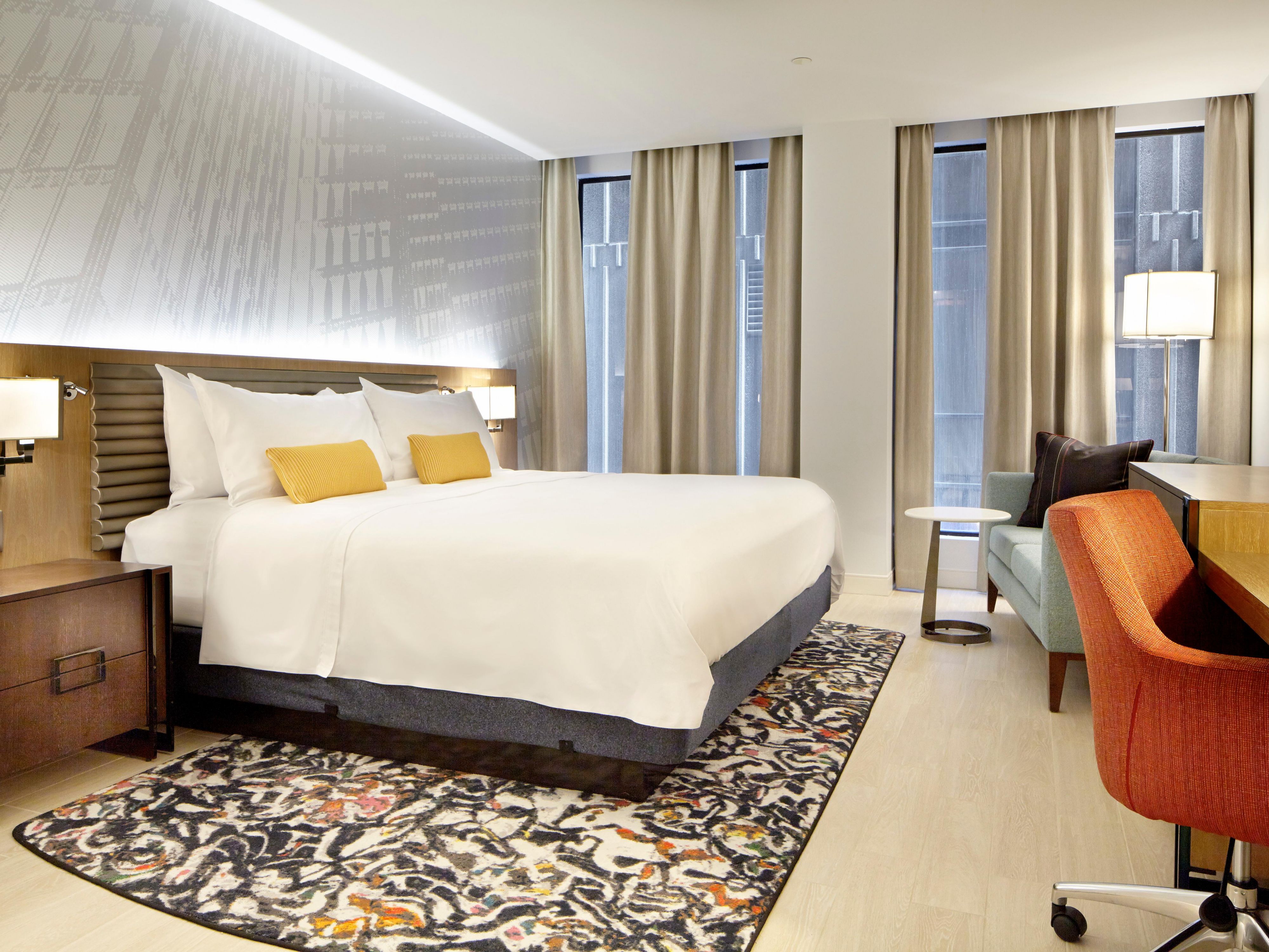 Natural lighting makes our room the perfect place to stay.