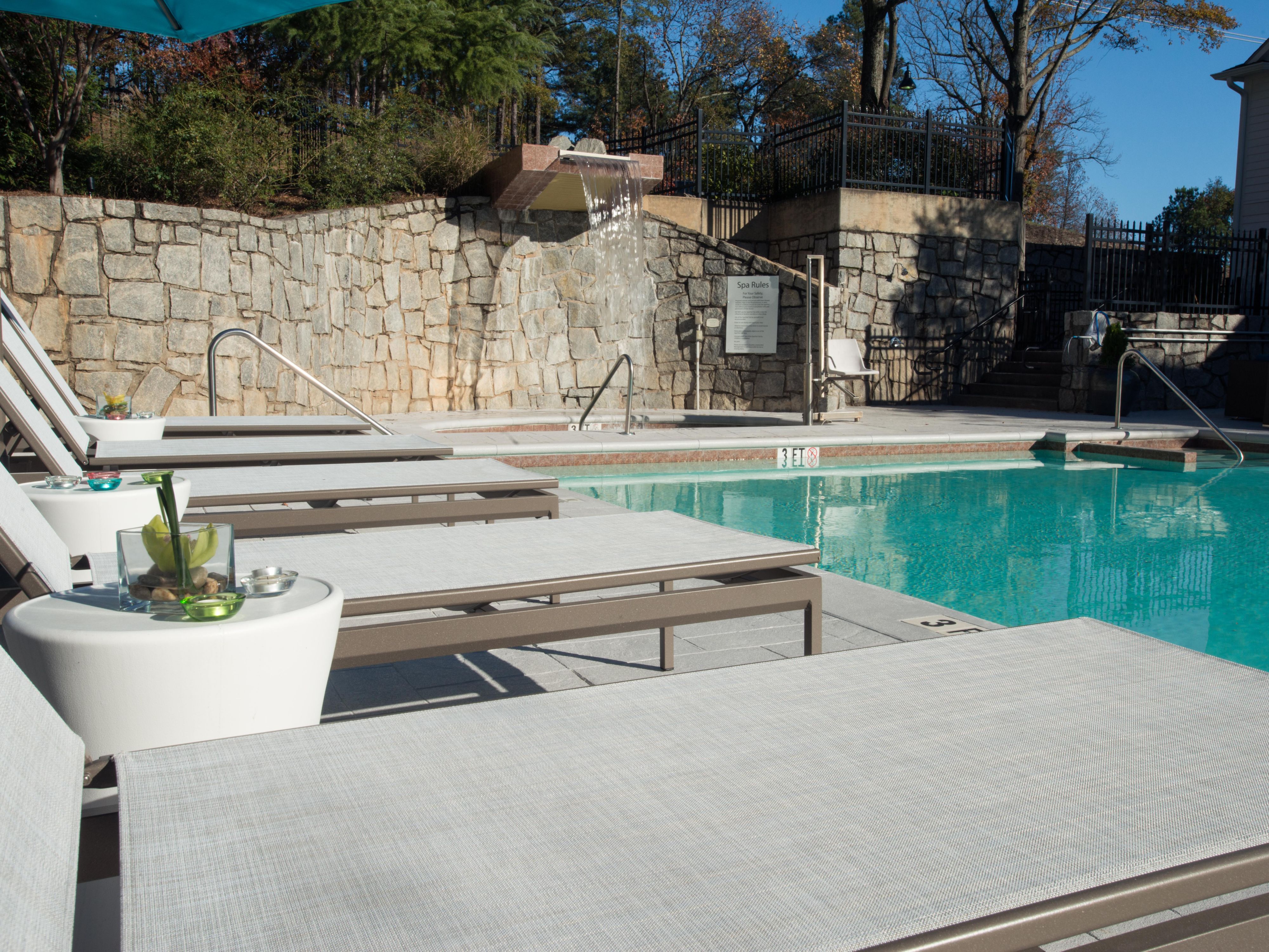 Our swimming pool is a perfect retreat for health and wellness