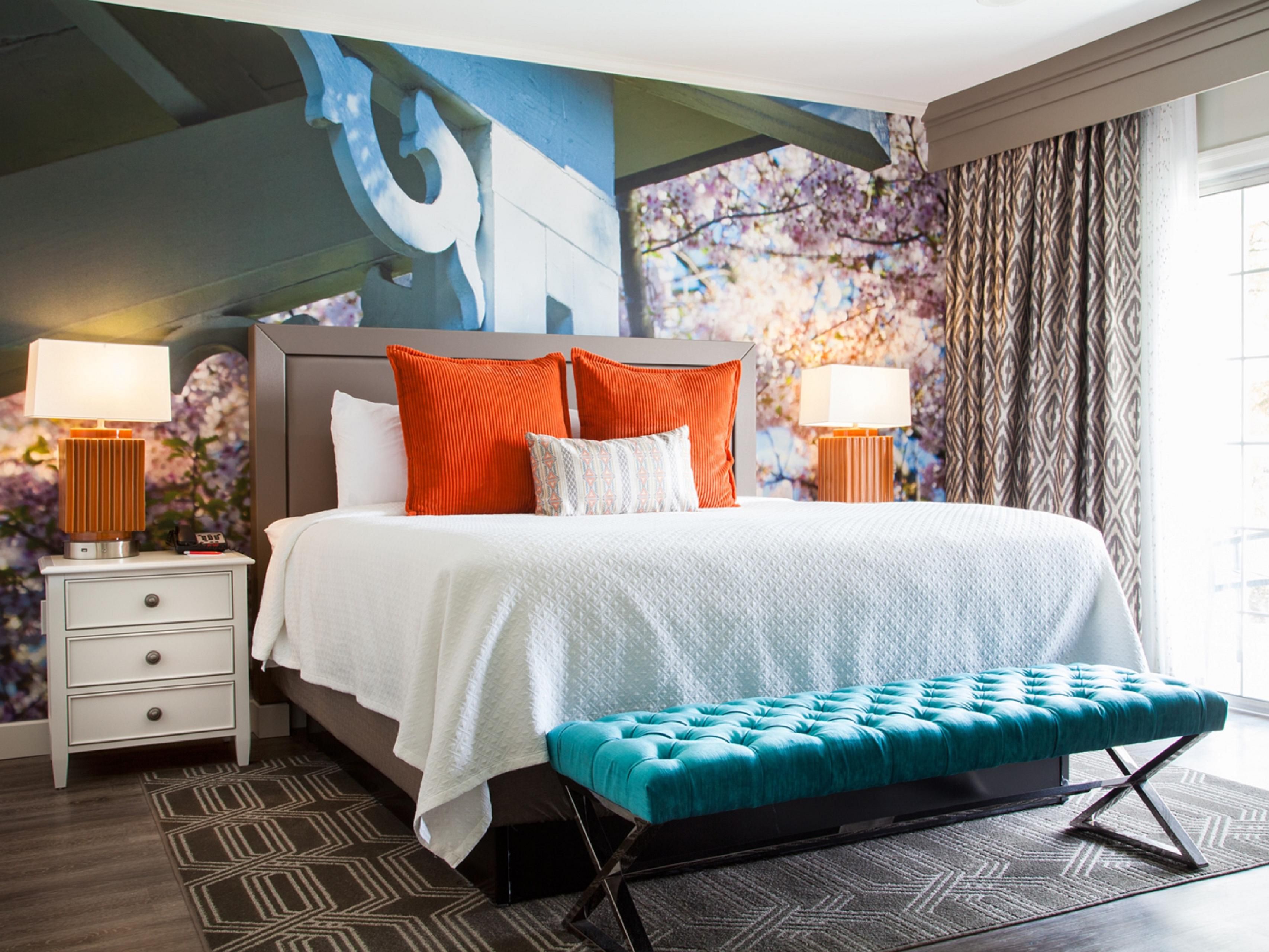 Our King Bed Suite has everything you need for a great night.