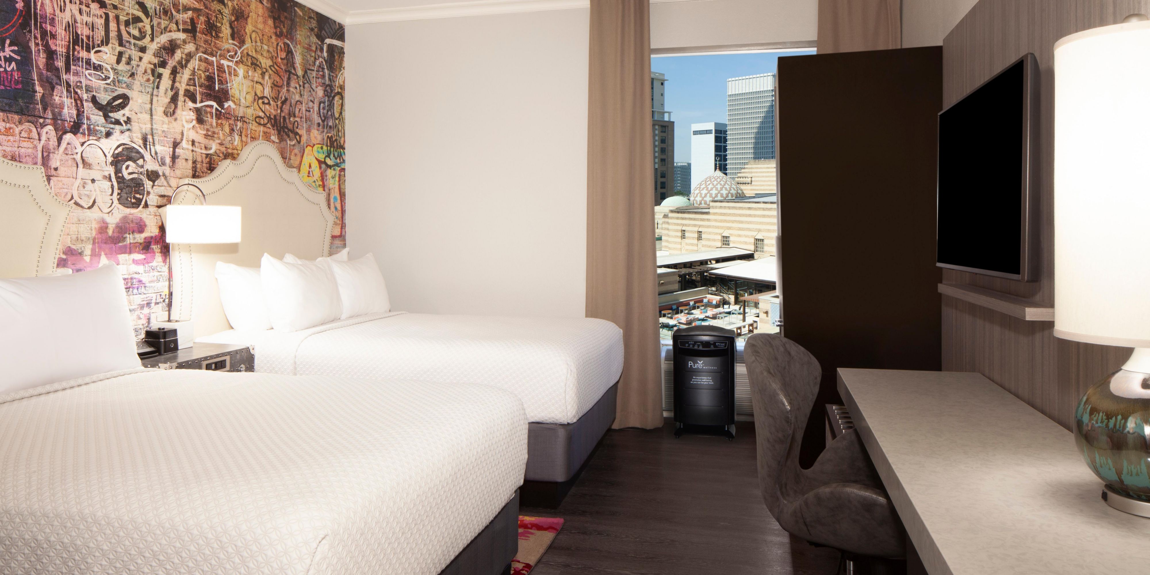 Enjoy our Pure Wellness room.