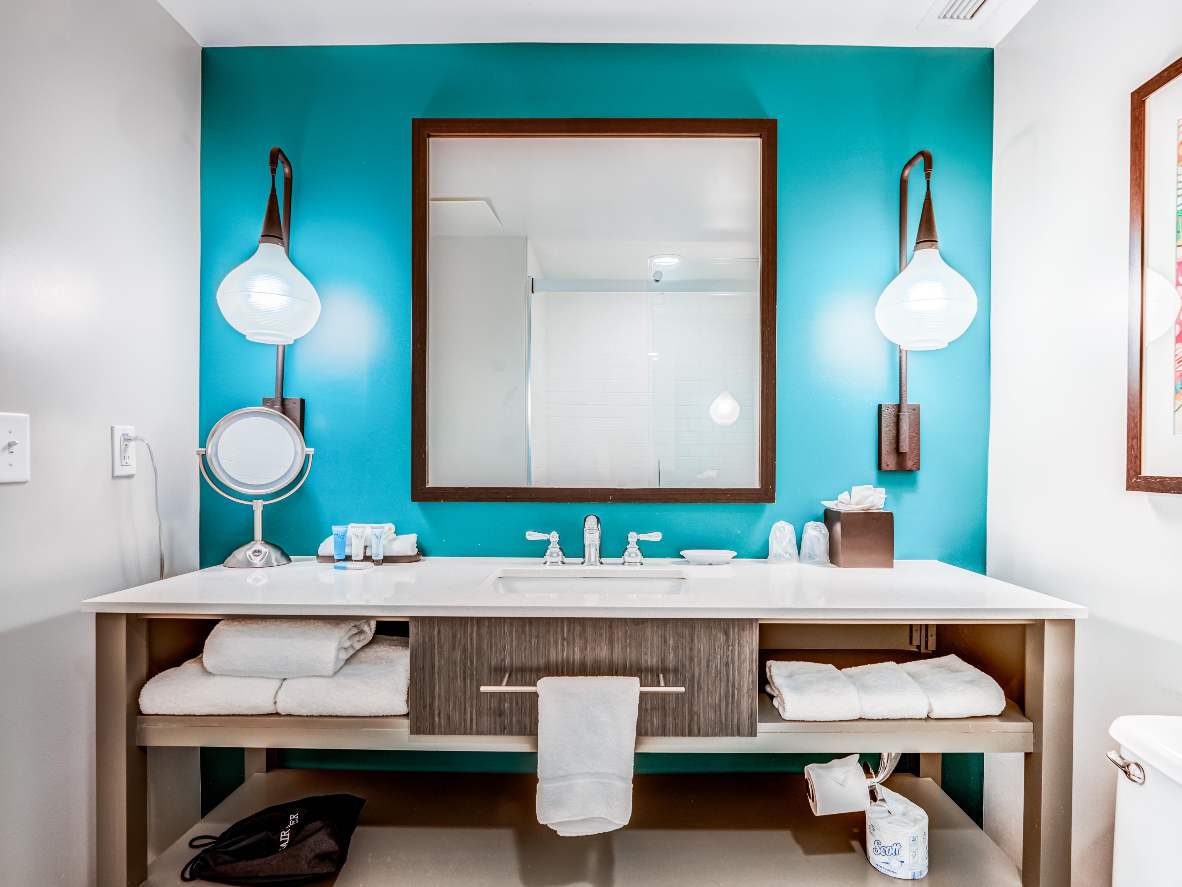 Guest bathroom sink 