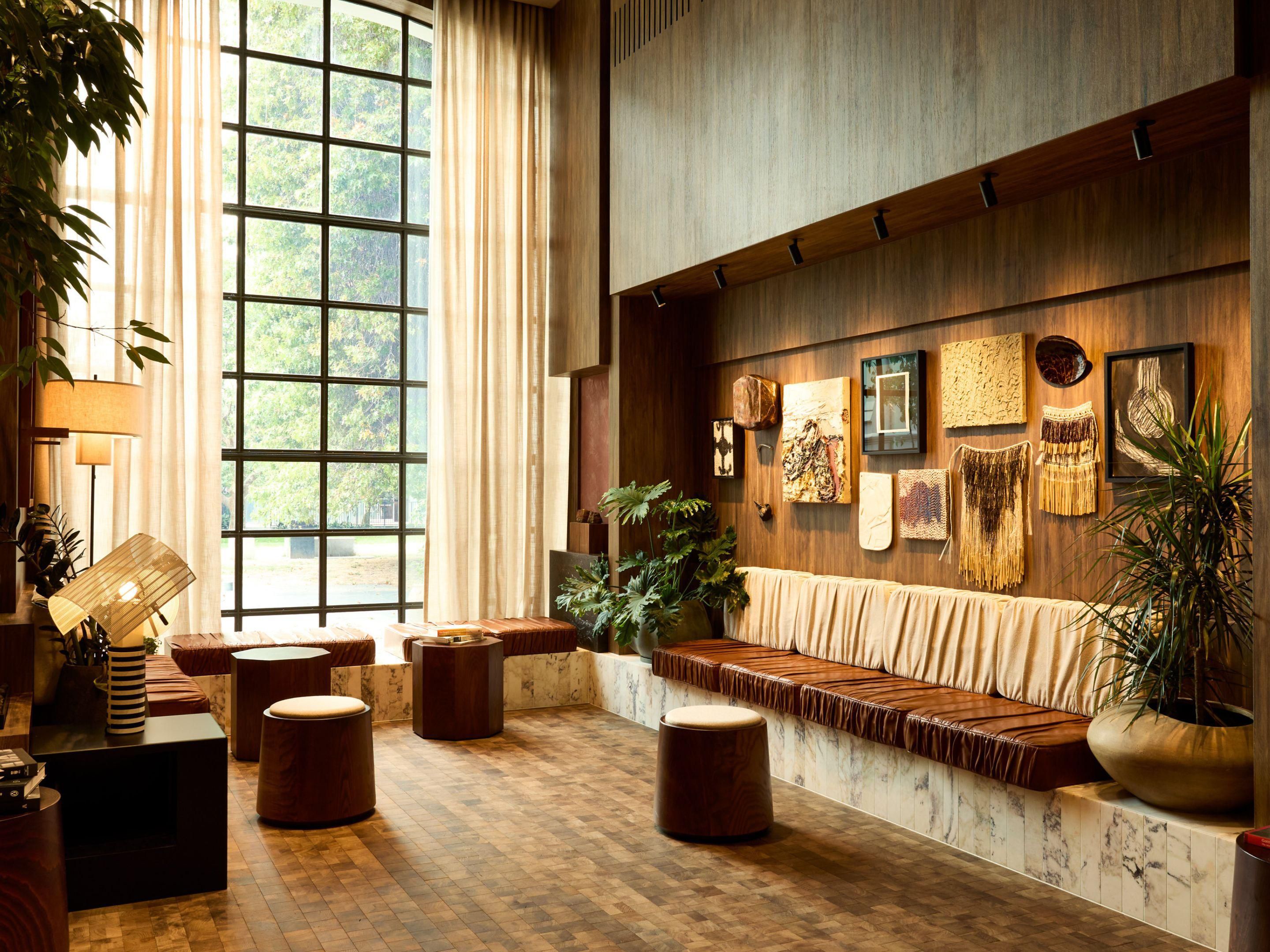 Enjoy Our Open Lobby With New Zealand-Inspired Art