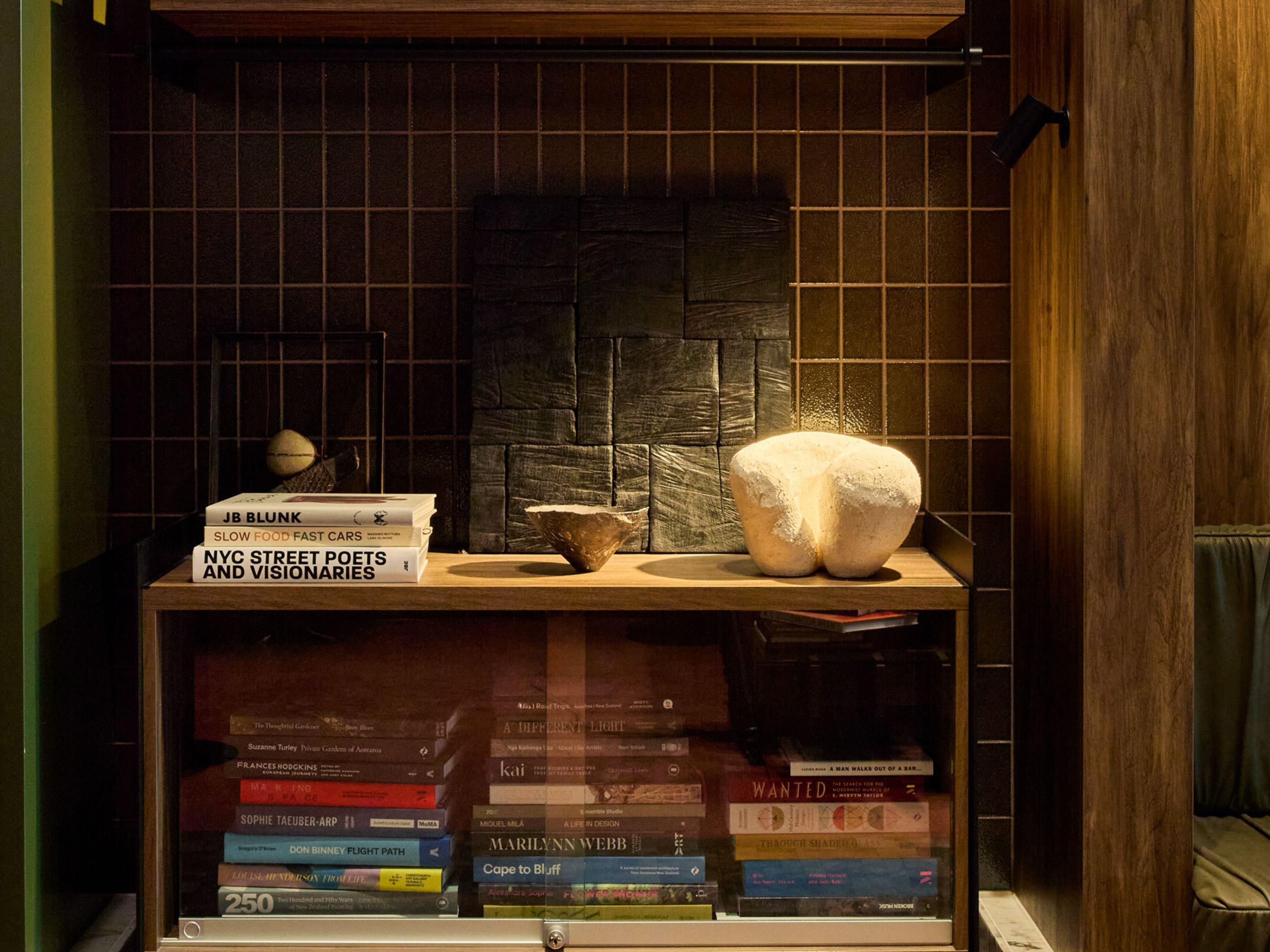Relax in Our Comfortable Lobby Lounge With Books to Enjoy