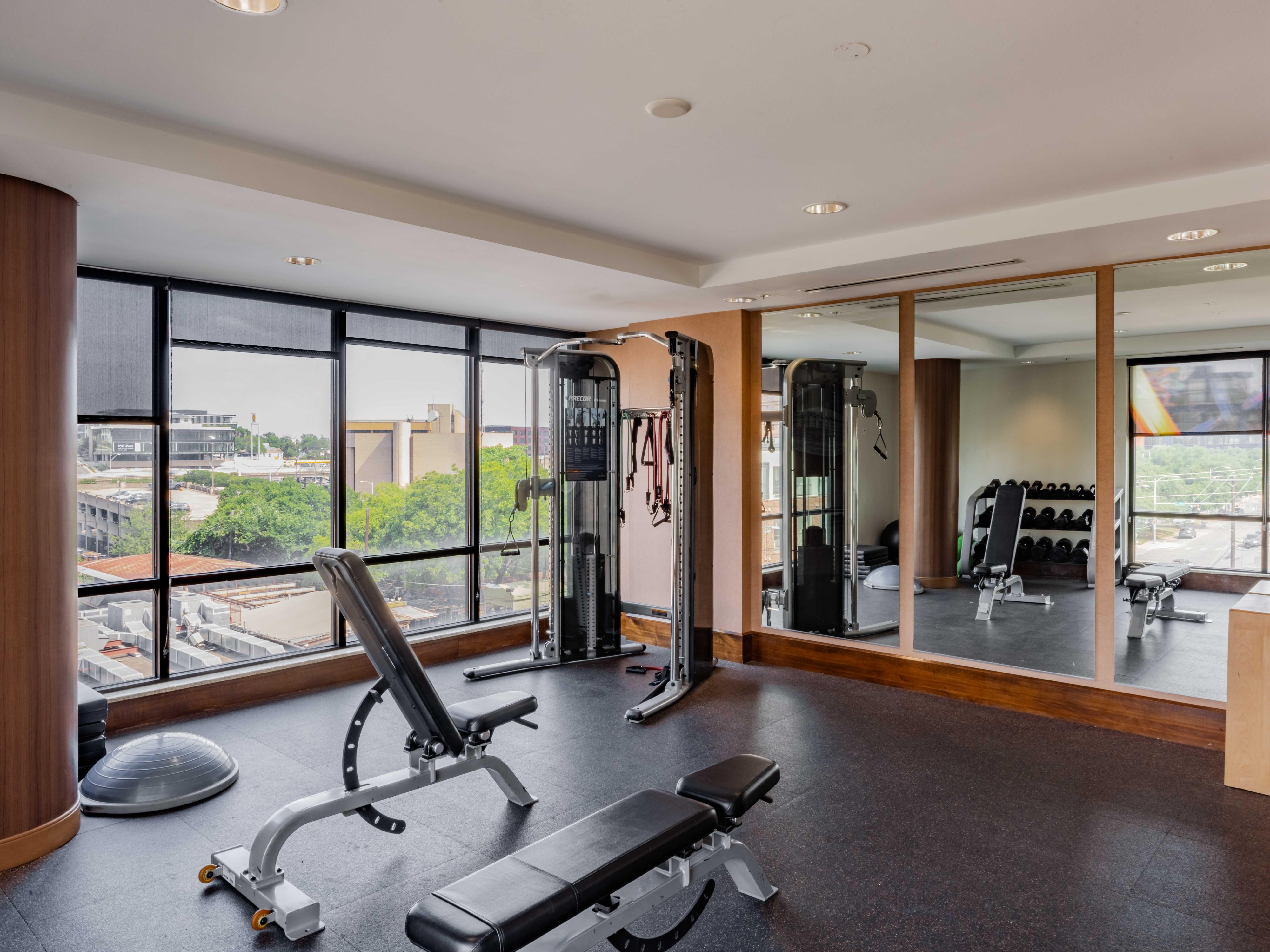 Continue your workout regimen in our 24-hour fitness center.