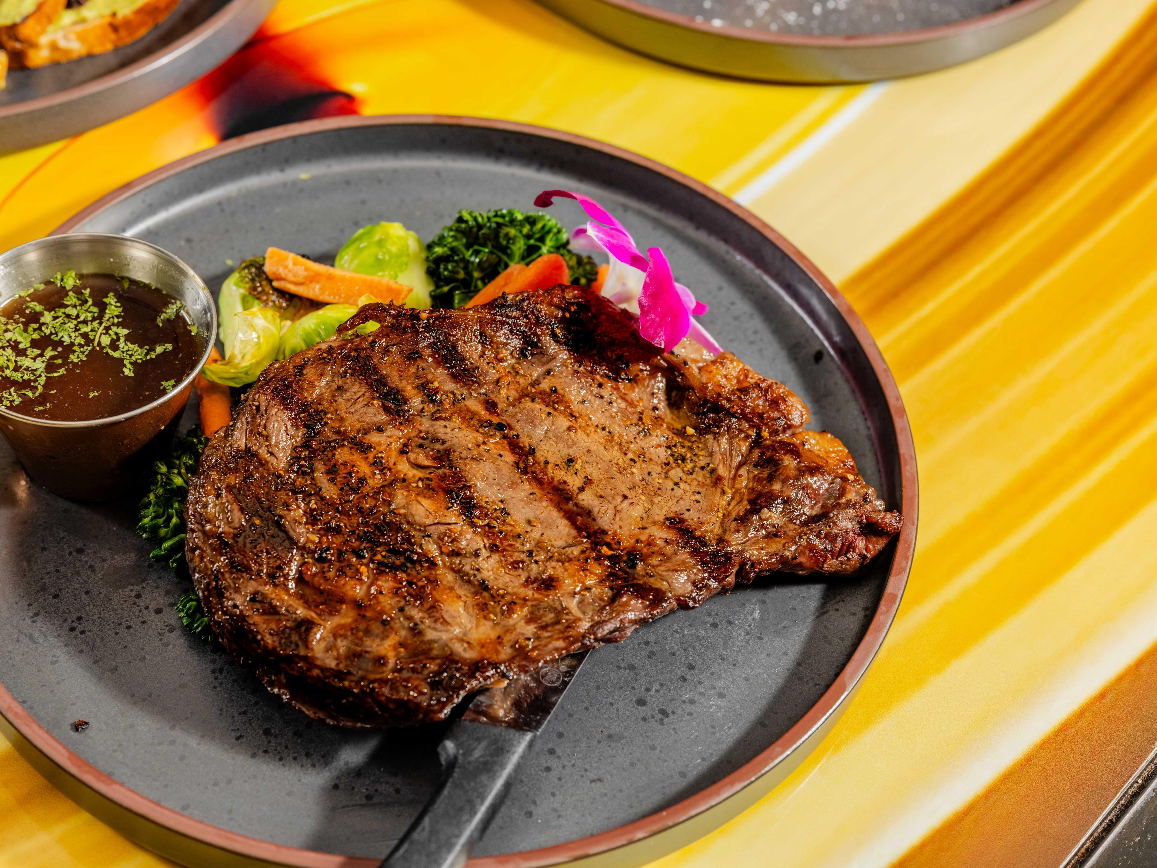 Treat yourself to a perfectly cooked steak at Urban Pour Social.