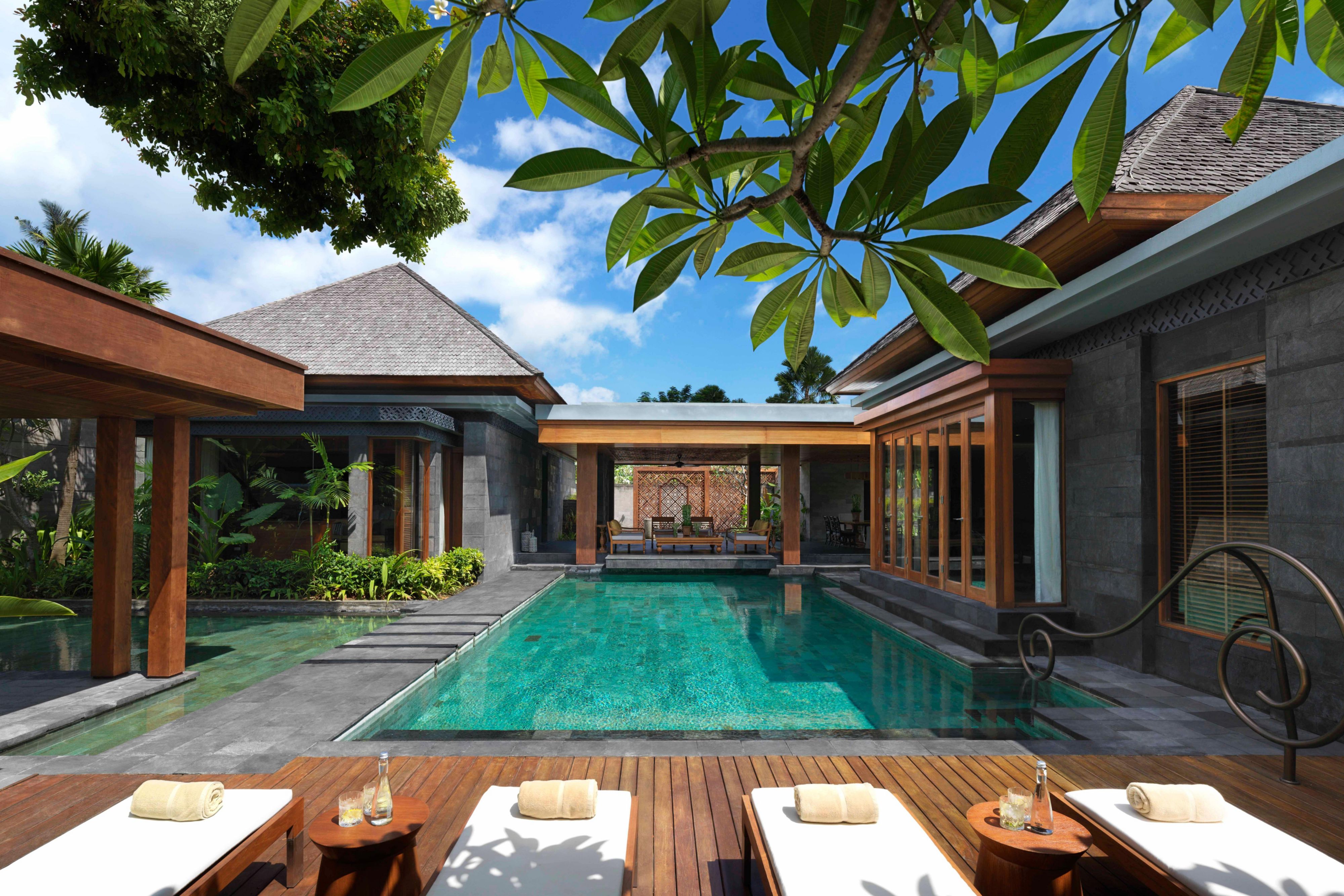 Our Seminyak Beach Resort’s design-led concept is infused with local stories and reflects the evocative culture of our surroundings. Striking geometric patterns carved in the wood make distinctive traditional accents throughout the property, and are inspired by the Balinese Songket weavings that decorate our beautifully crafted living spaces.