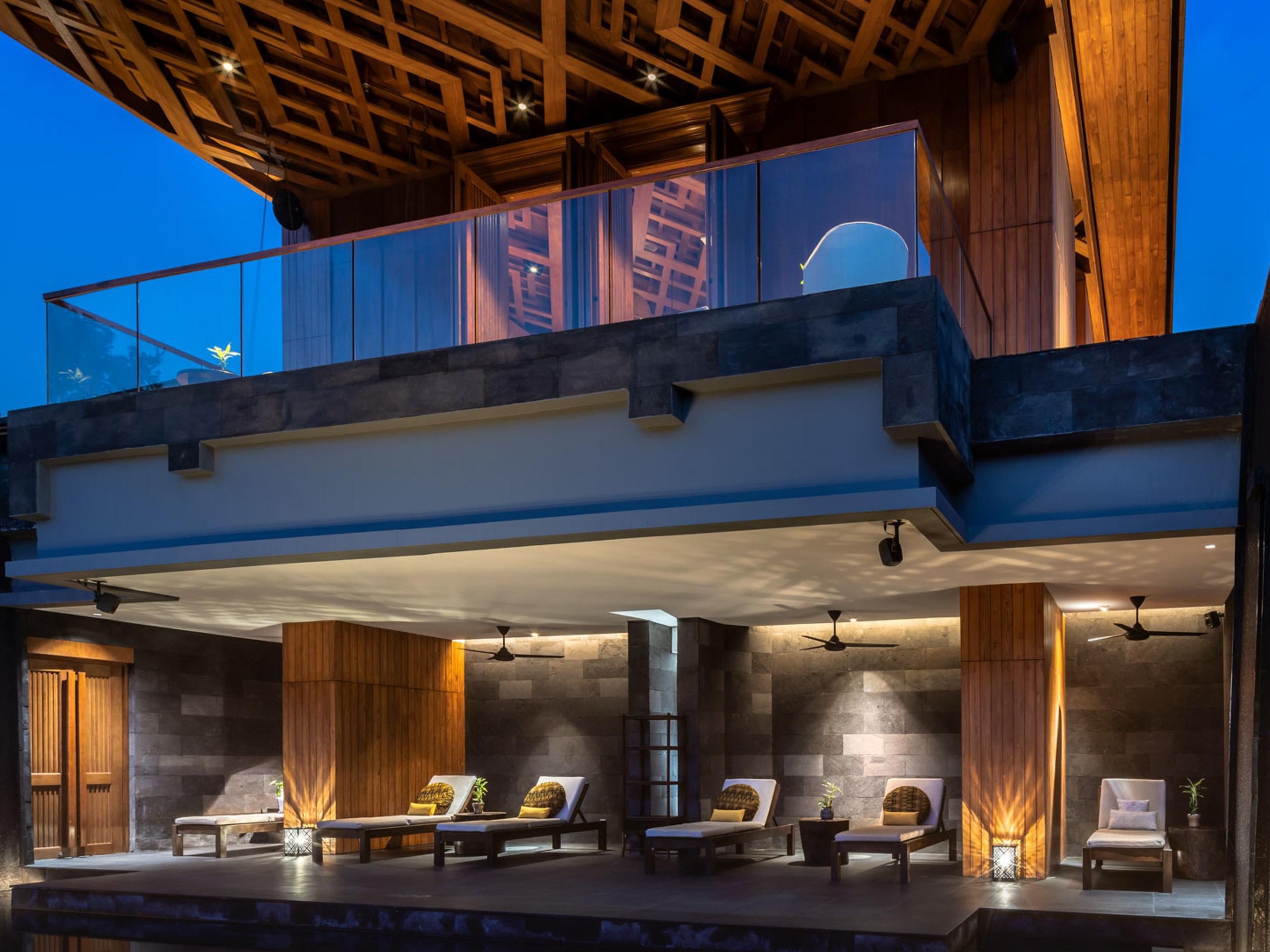 Sava Spa at Night