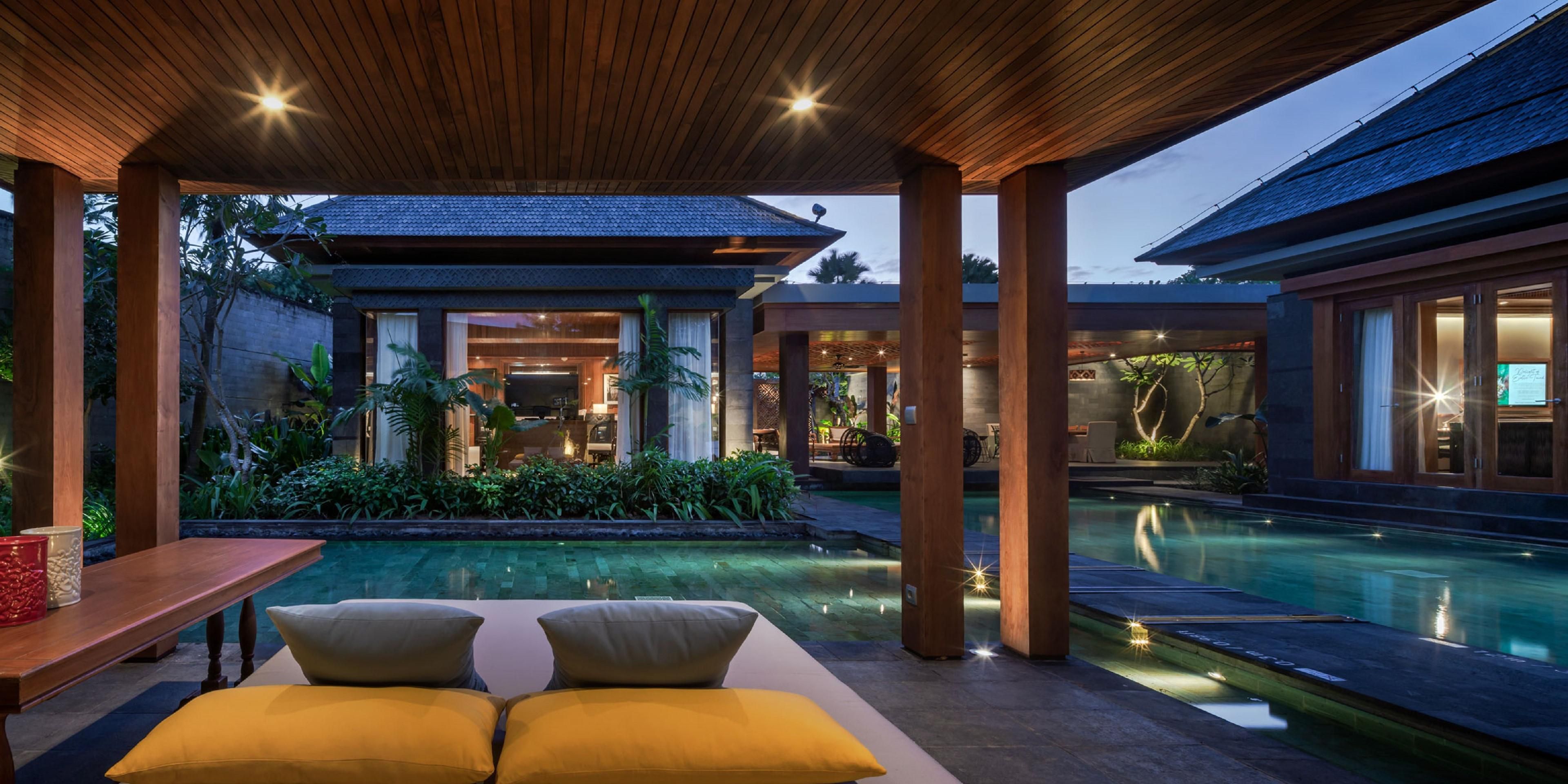 Outdoor Seating Area at Two Bedroom Villa