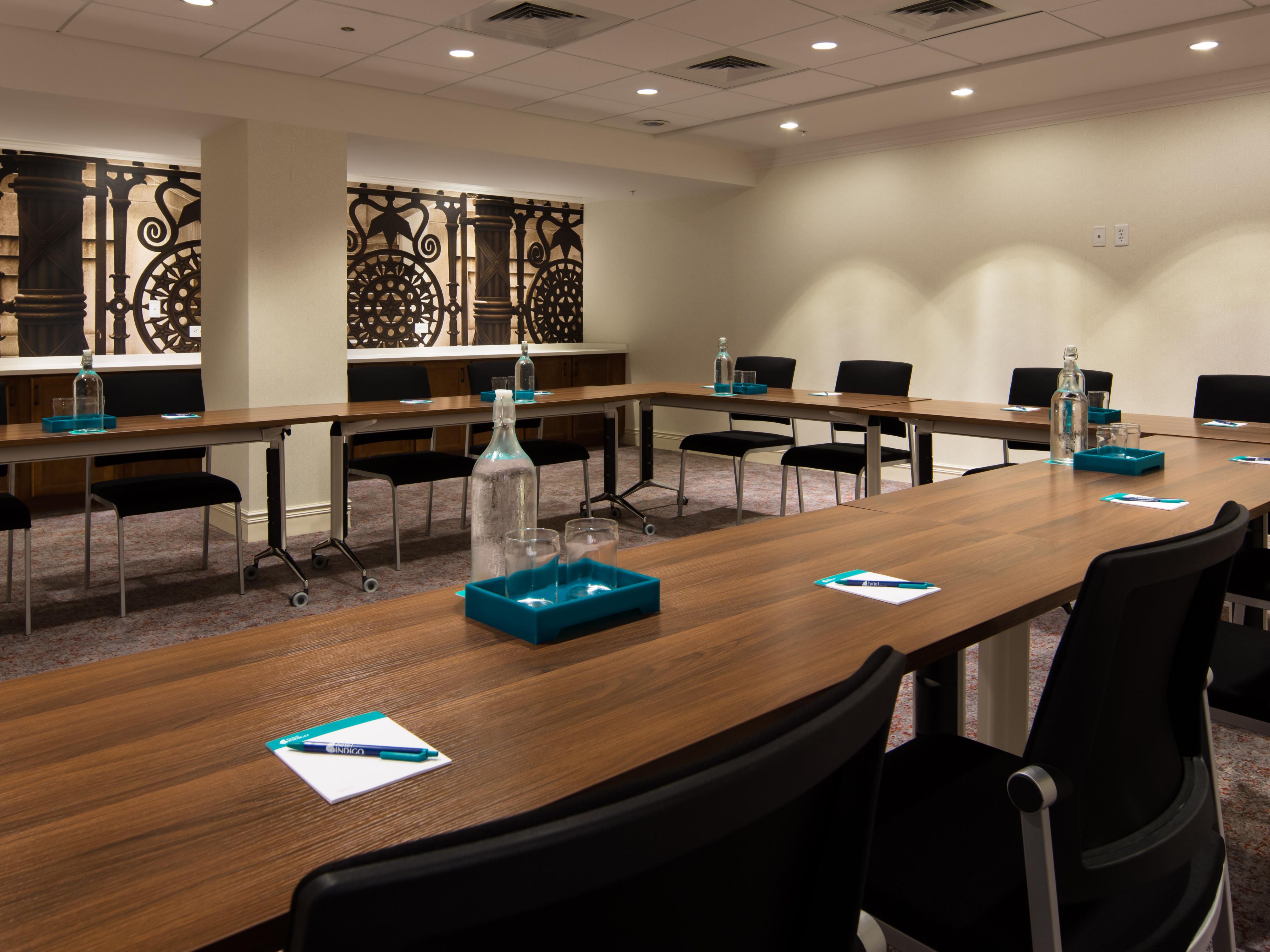 Corporate or Social Meeting Space at Hotel Indigo Baltimore.