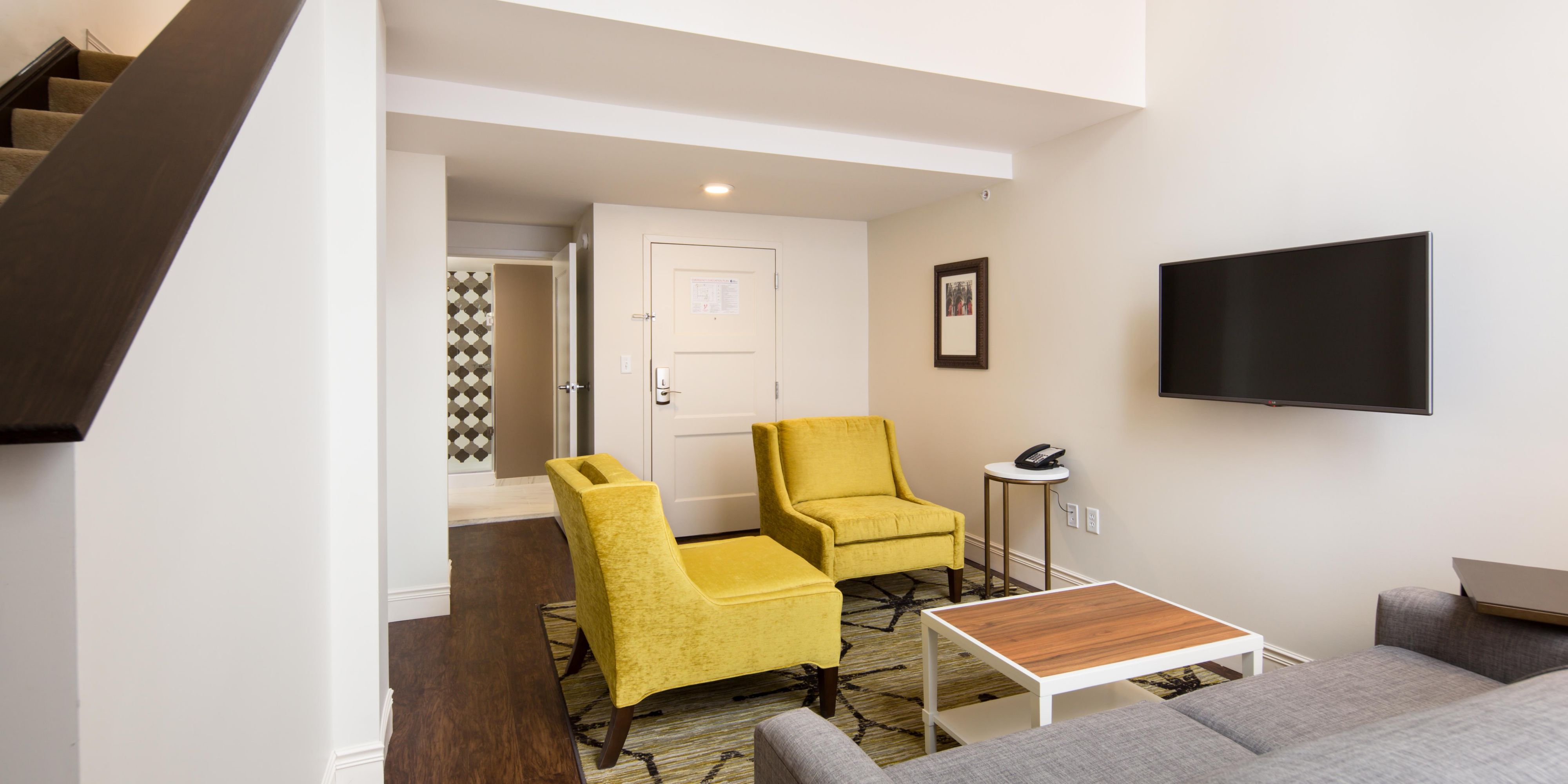 Treat yourself to a rewarding stay in our Bi-Level Suite.