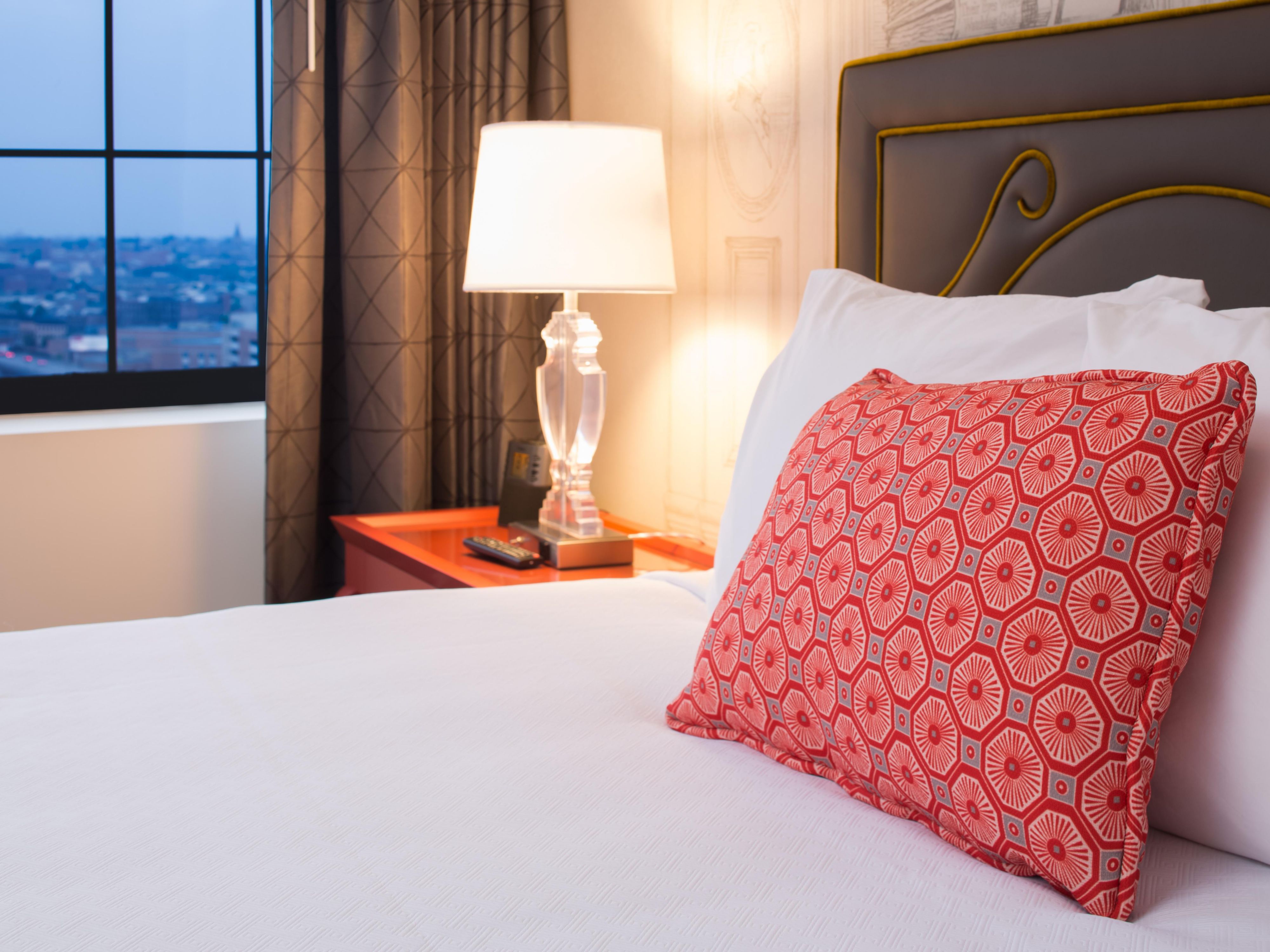 Attention to detail in our locally inspired guest rooms.