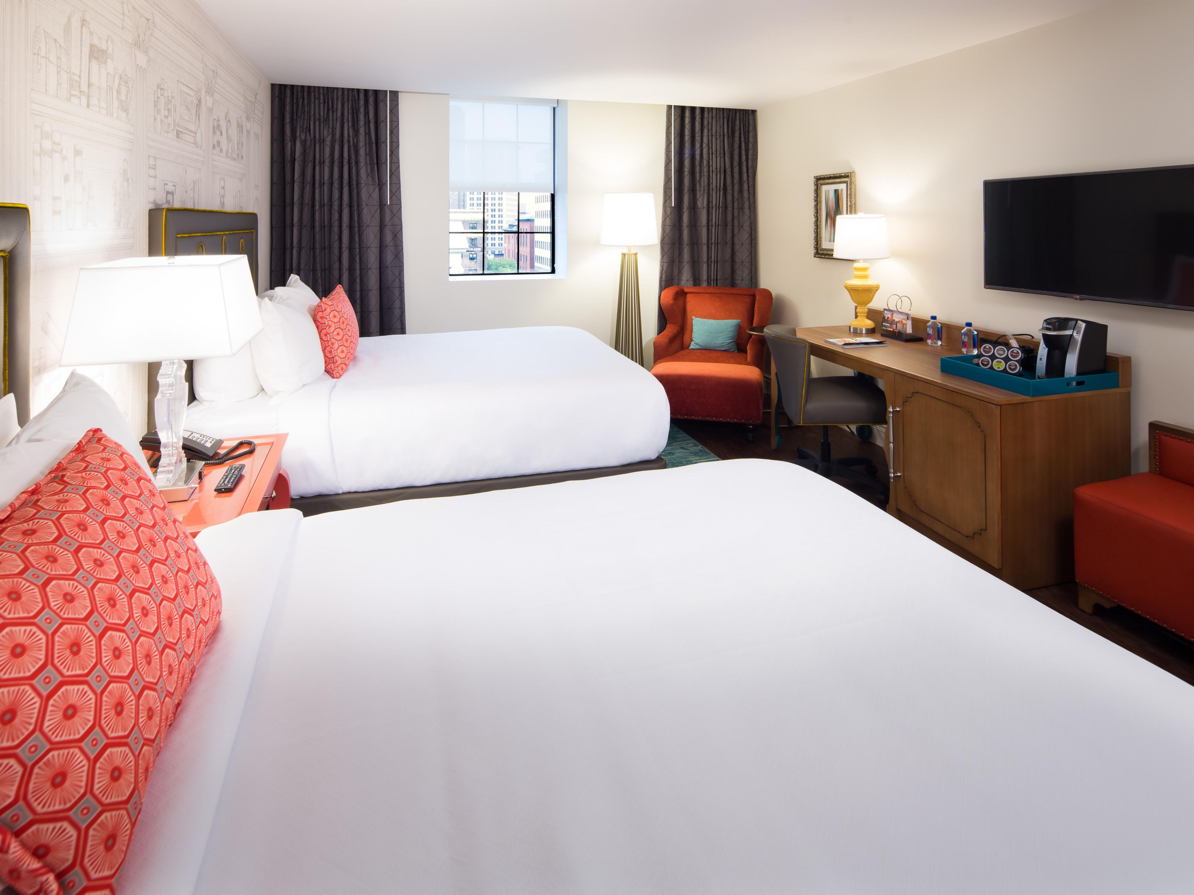 Kid Friendly Double Bed Guest Room