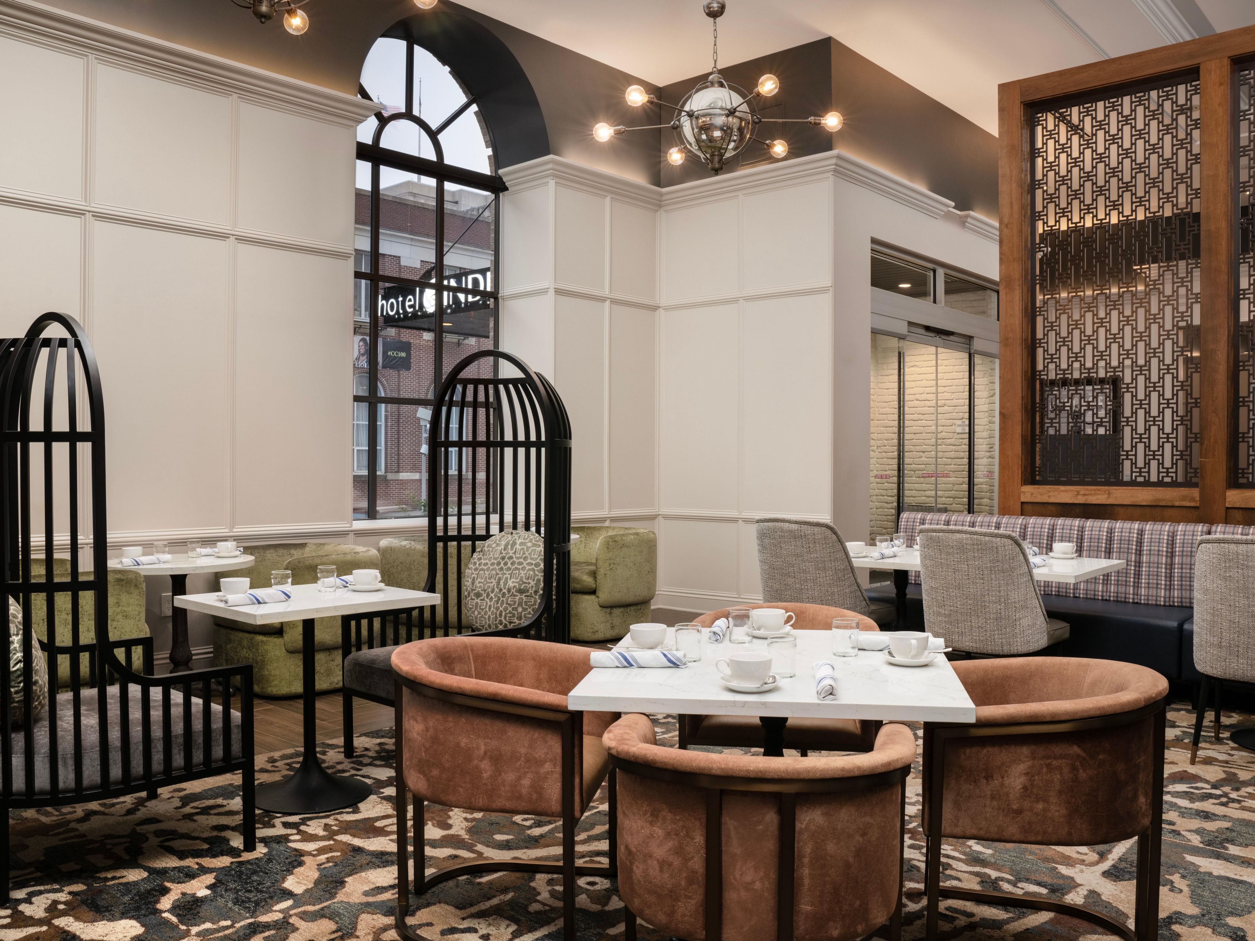 Savor bold bites in our stylish downtown Baltimore restaurant.