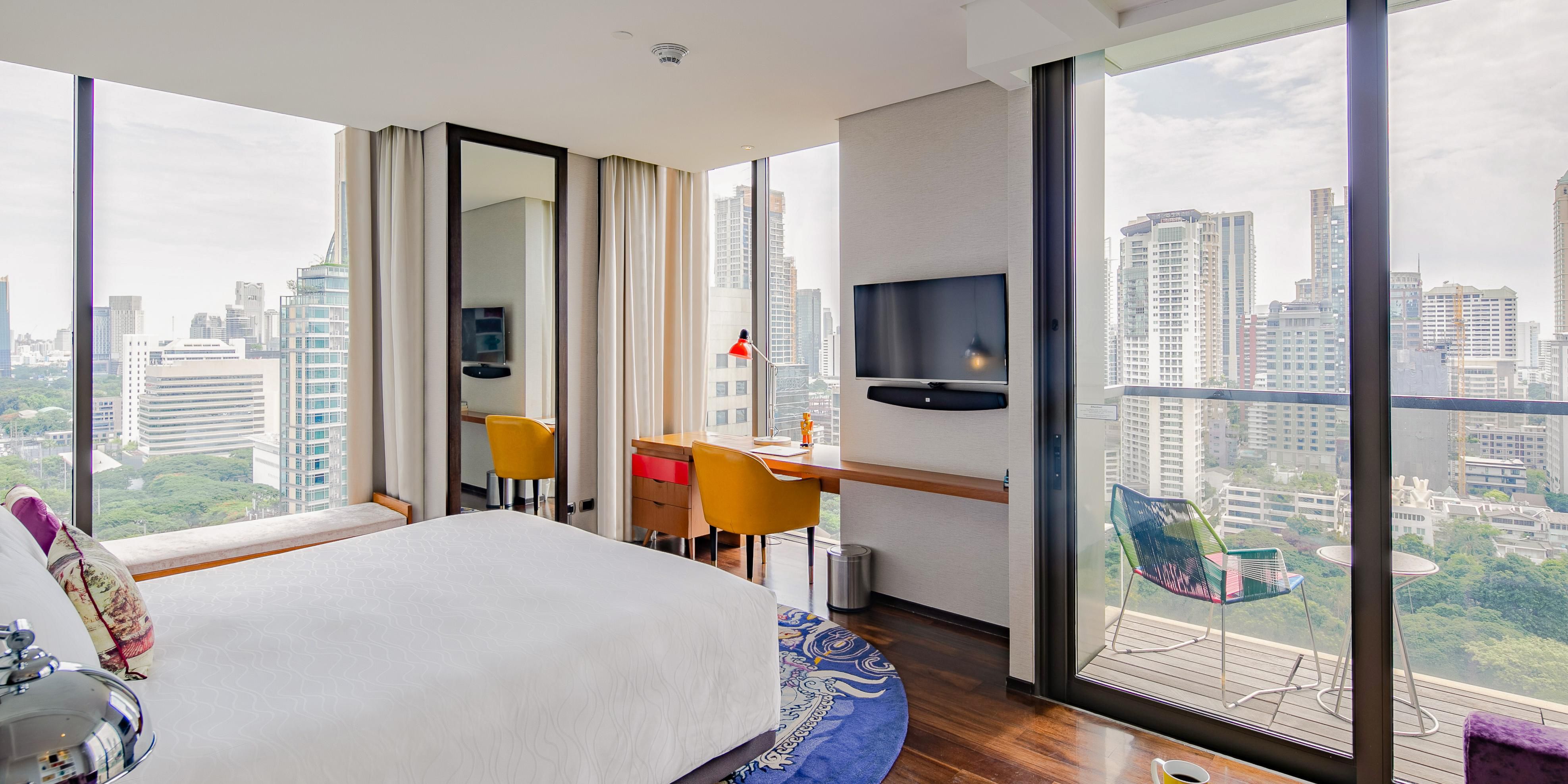 Be surrounded by exceptional views and your own private balcony