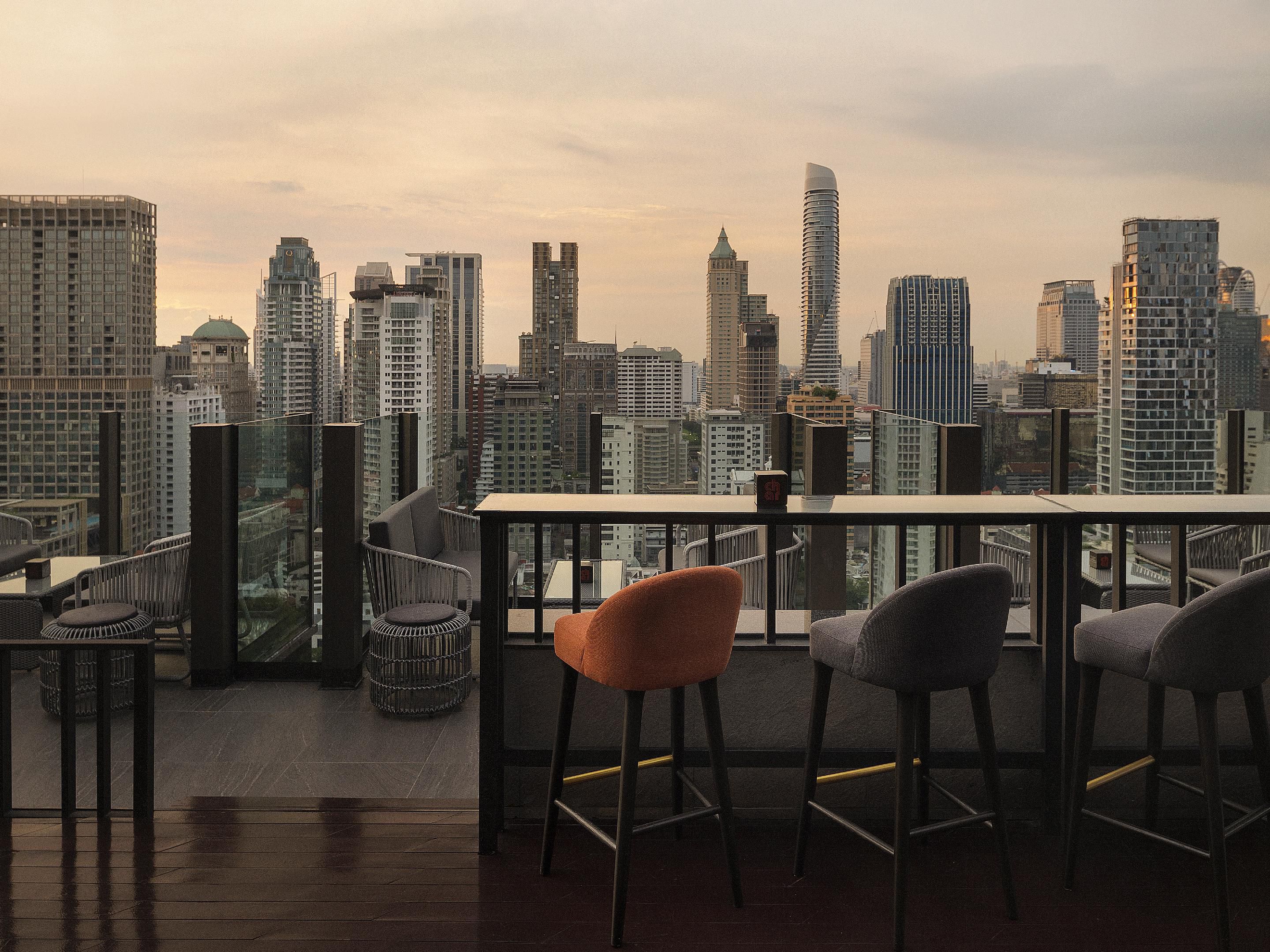 CHAR Rooftop Bar Best Bangkok City Views