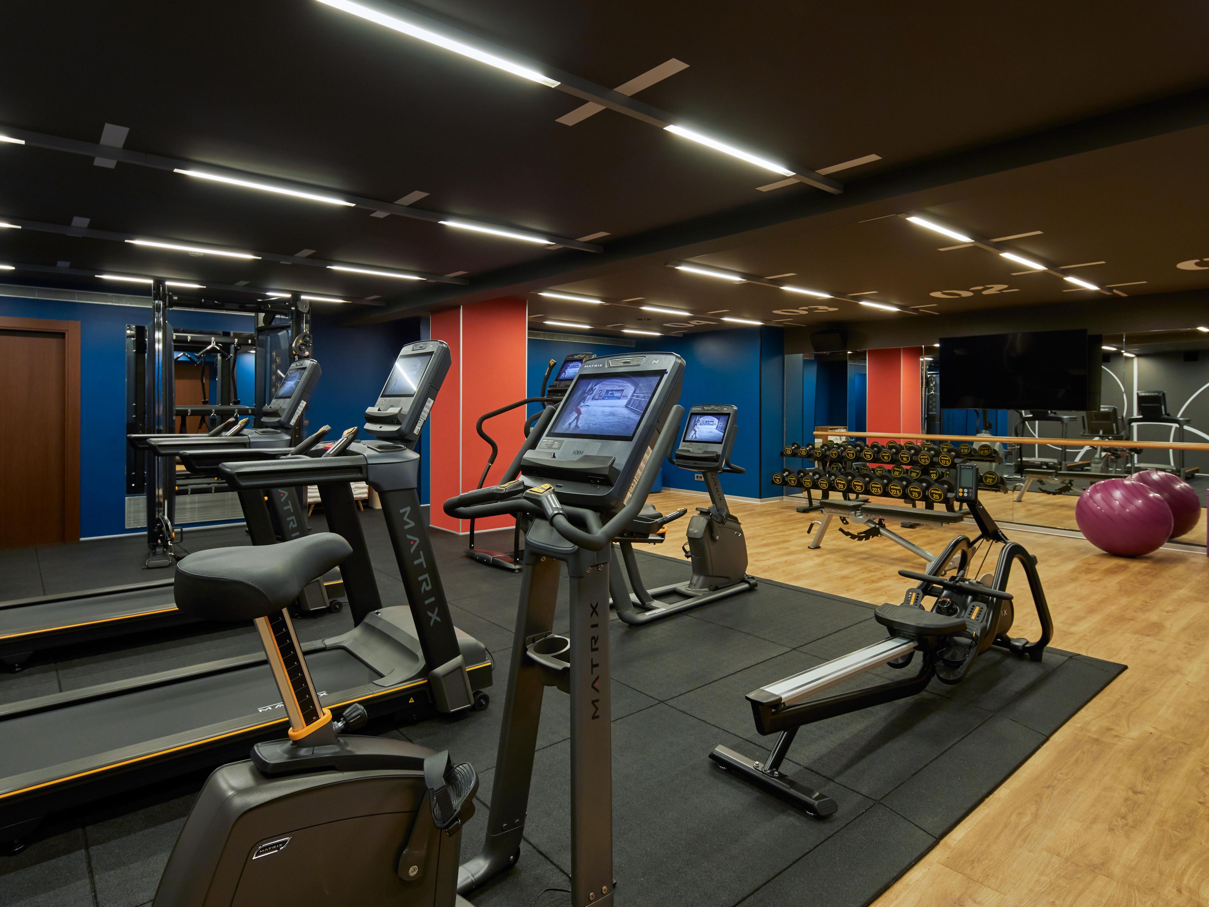 Energise your day at our fully equipped fitness center