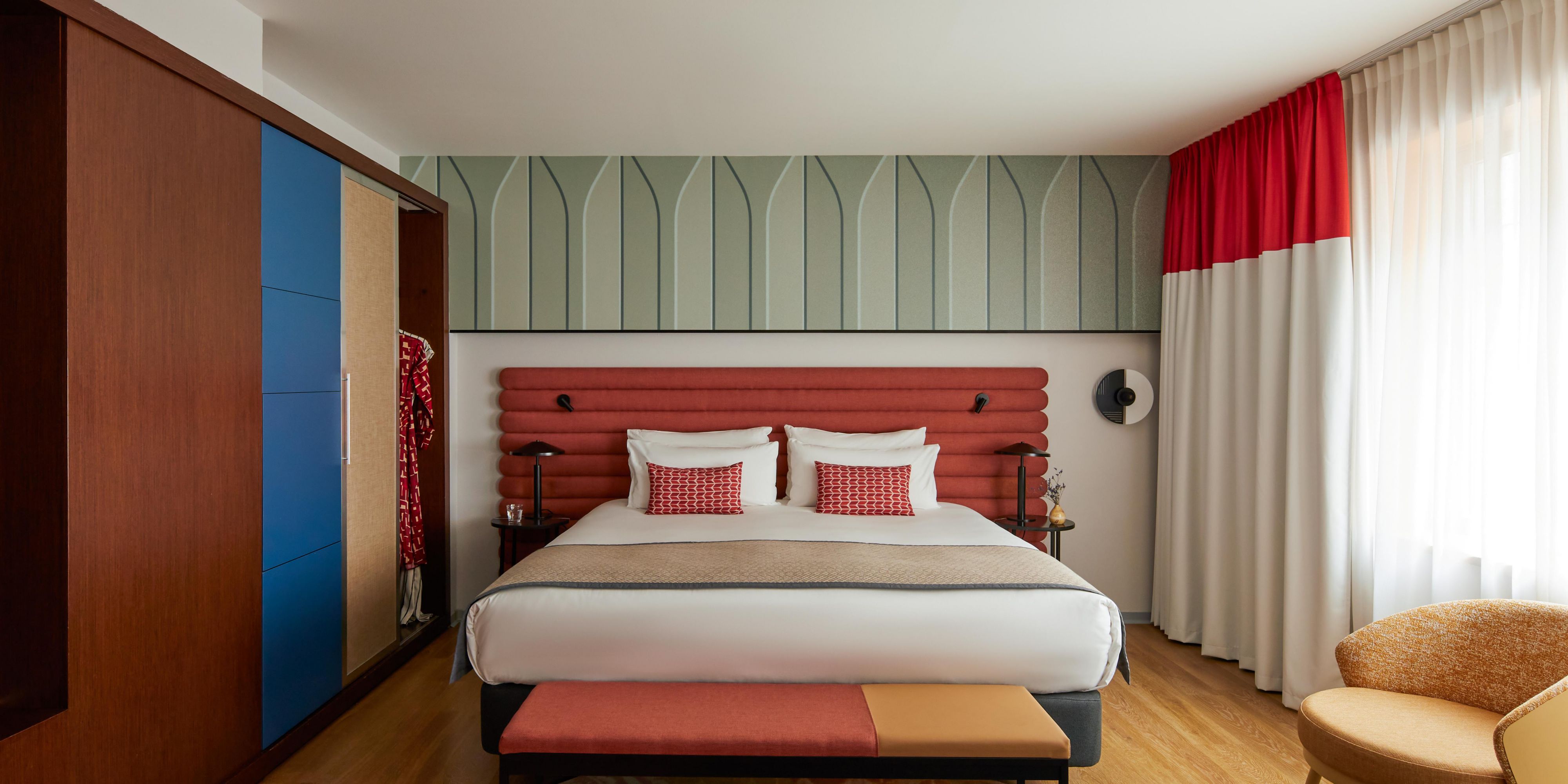 Discover our suites showcasing contemporary design and comfort