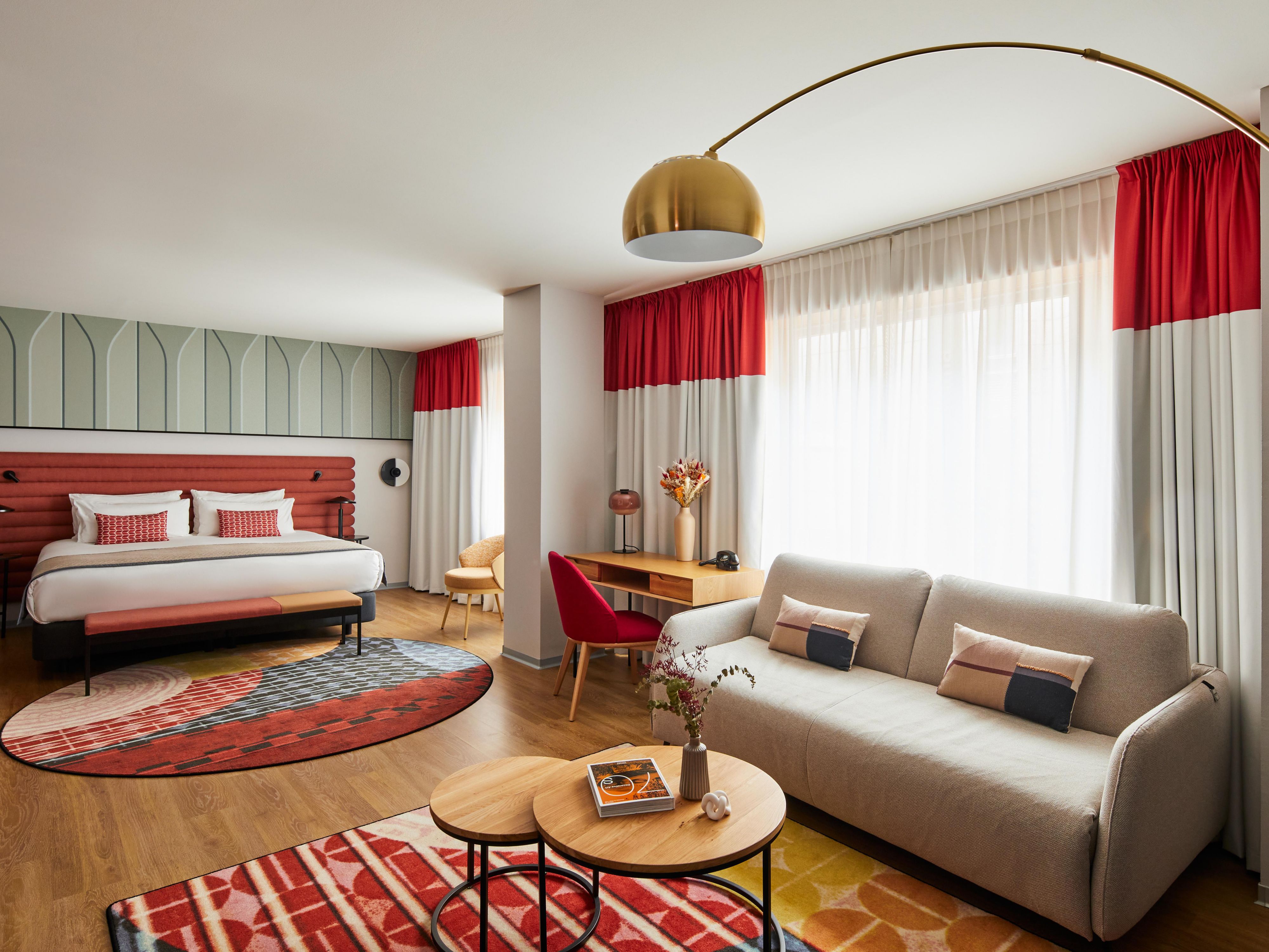 Recharge in style in one of our iconic suites