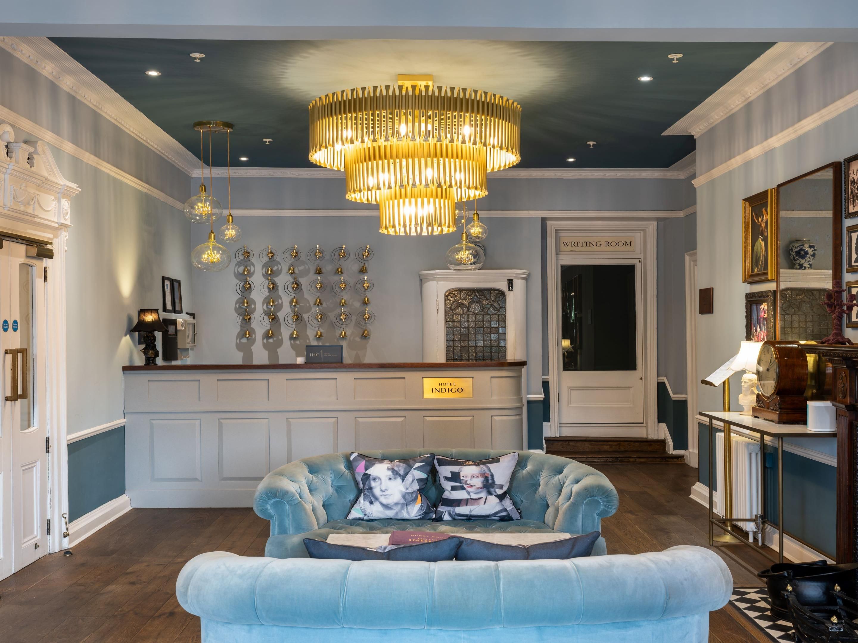 Hotel Lobby and Front Desk