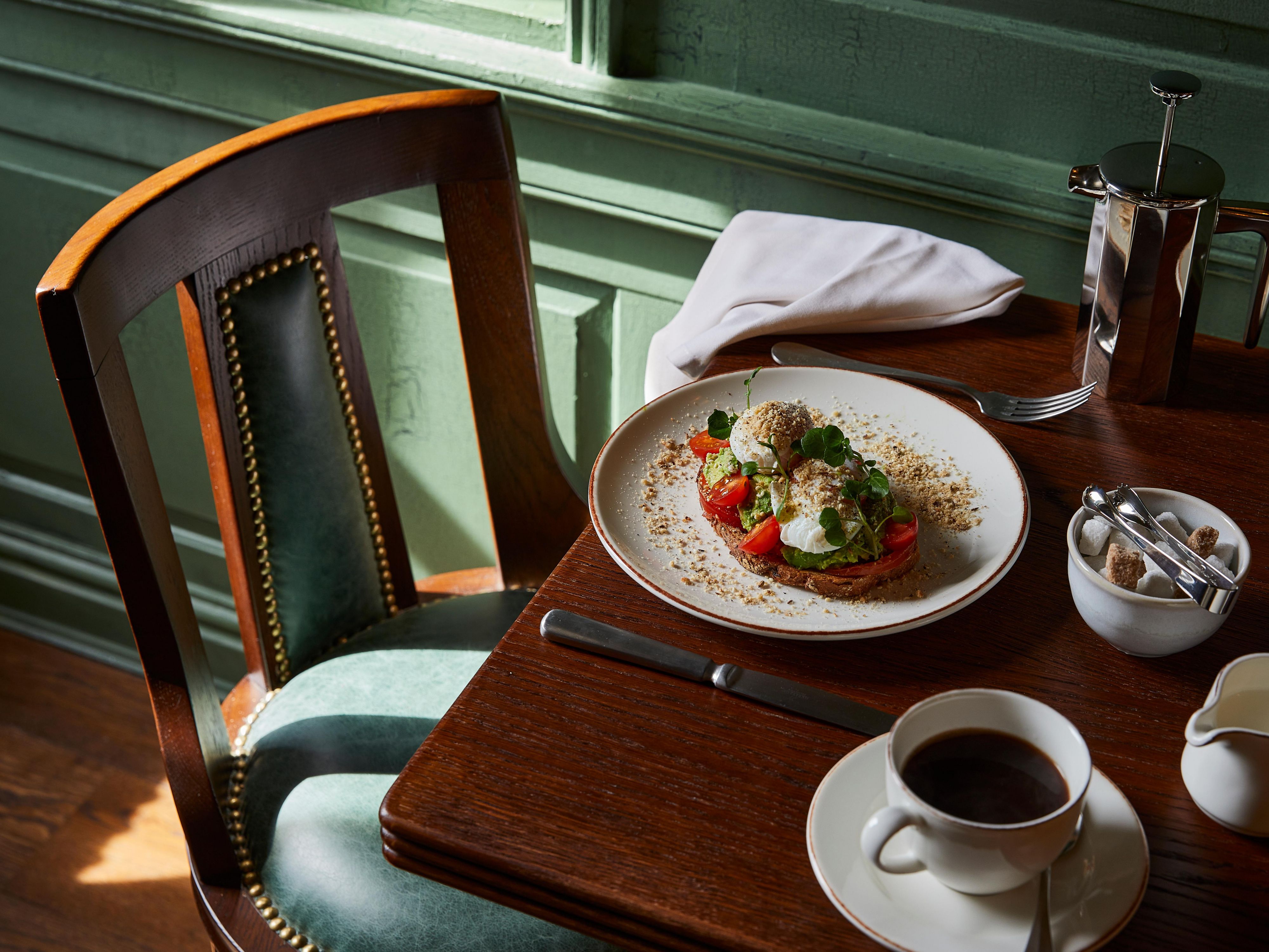Plated breakfast offering