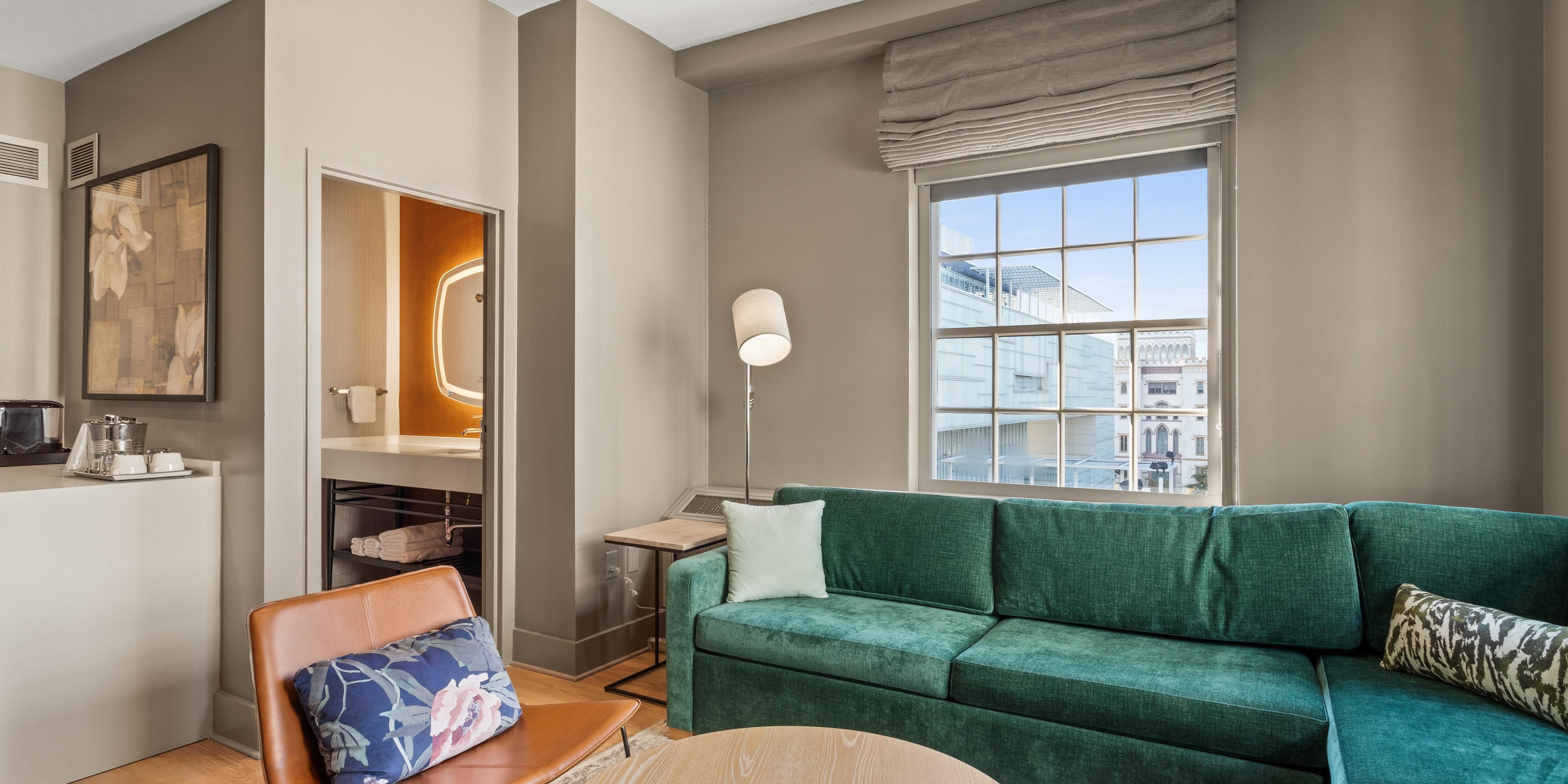 Gather comfortably in a spacious living area.