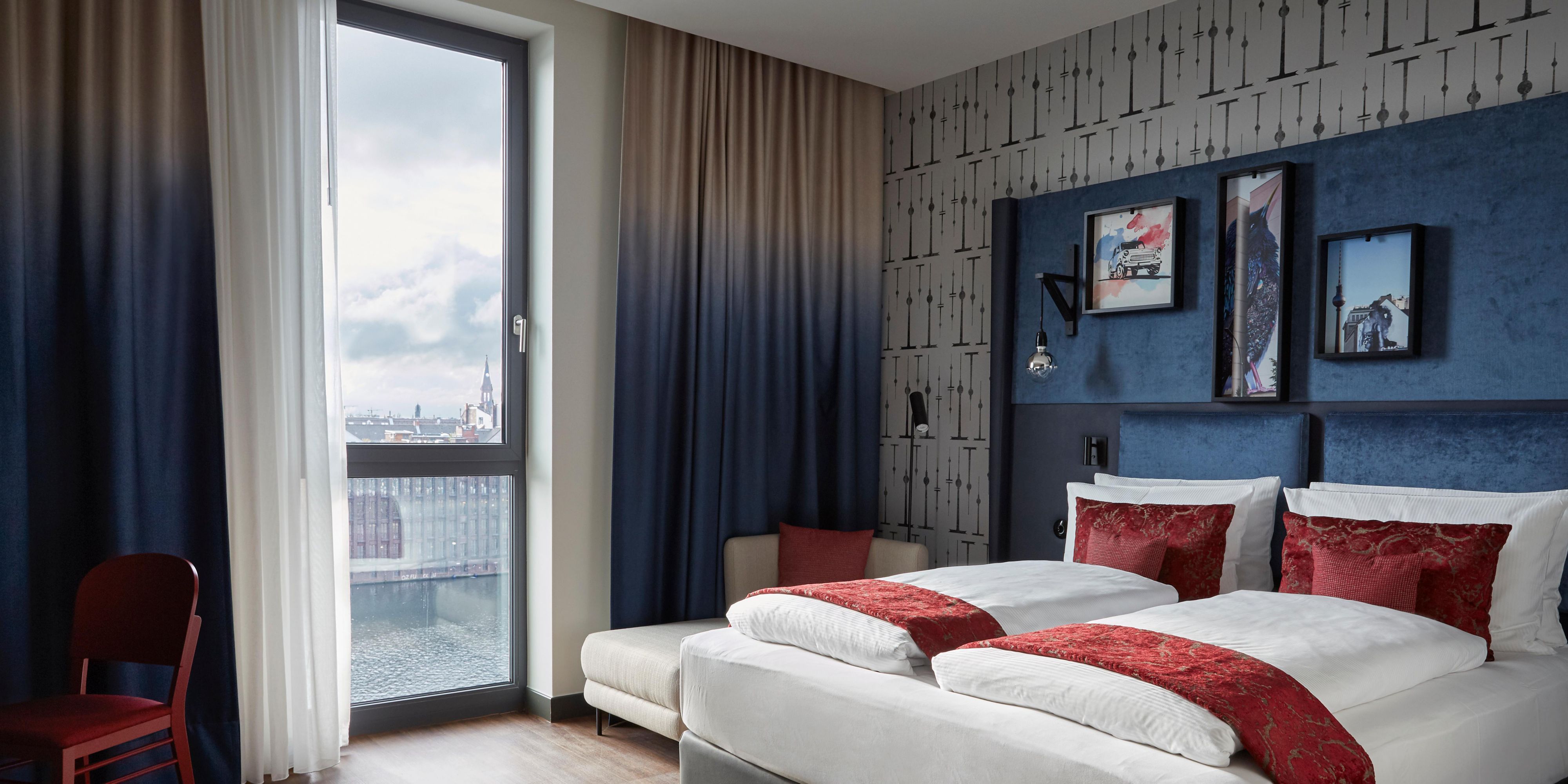 Enjoy the view from our river view rooms