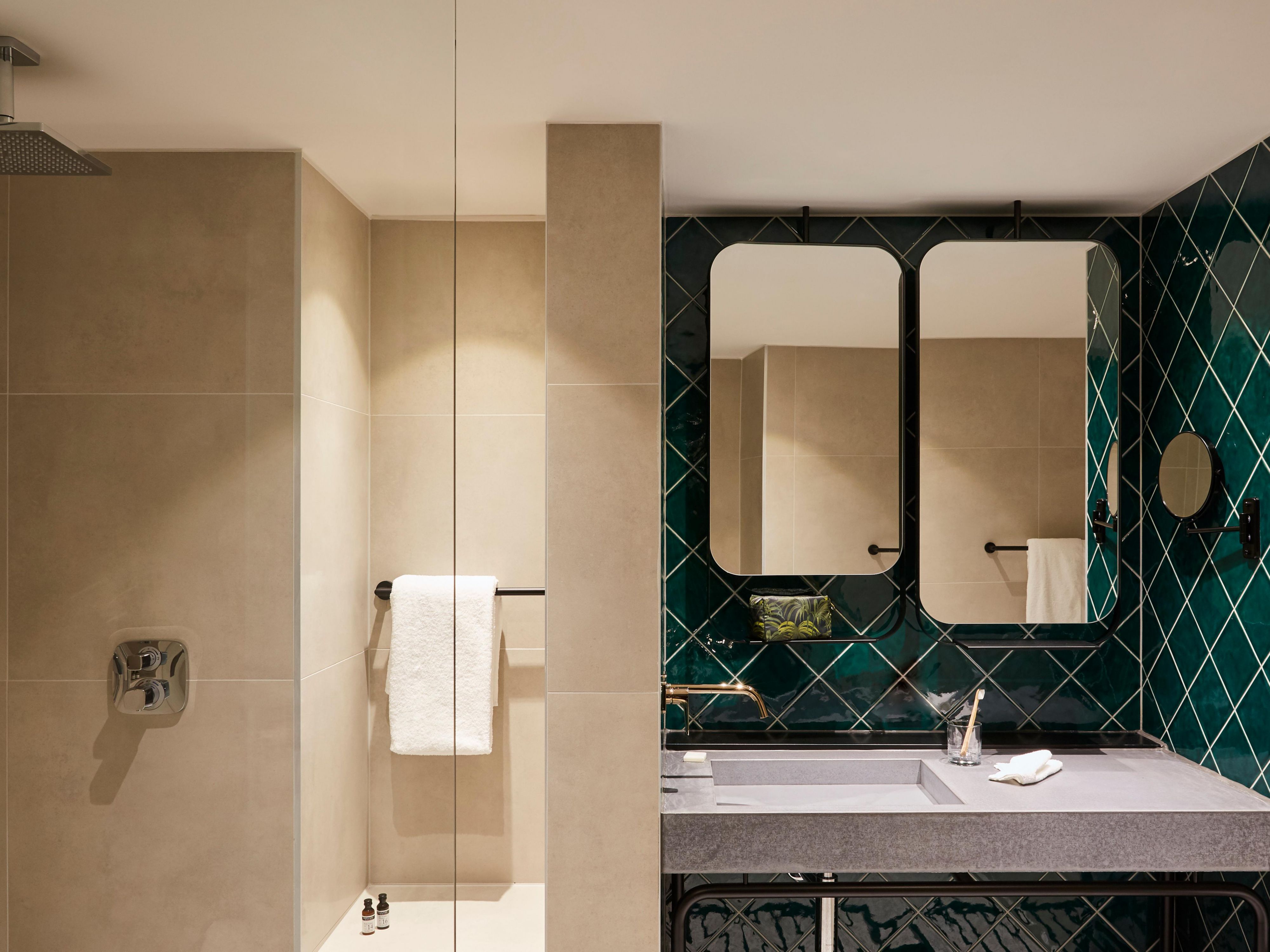 Our amazingly spacious Premium room bathrooms