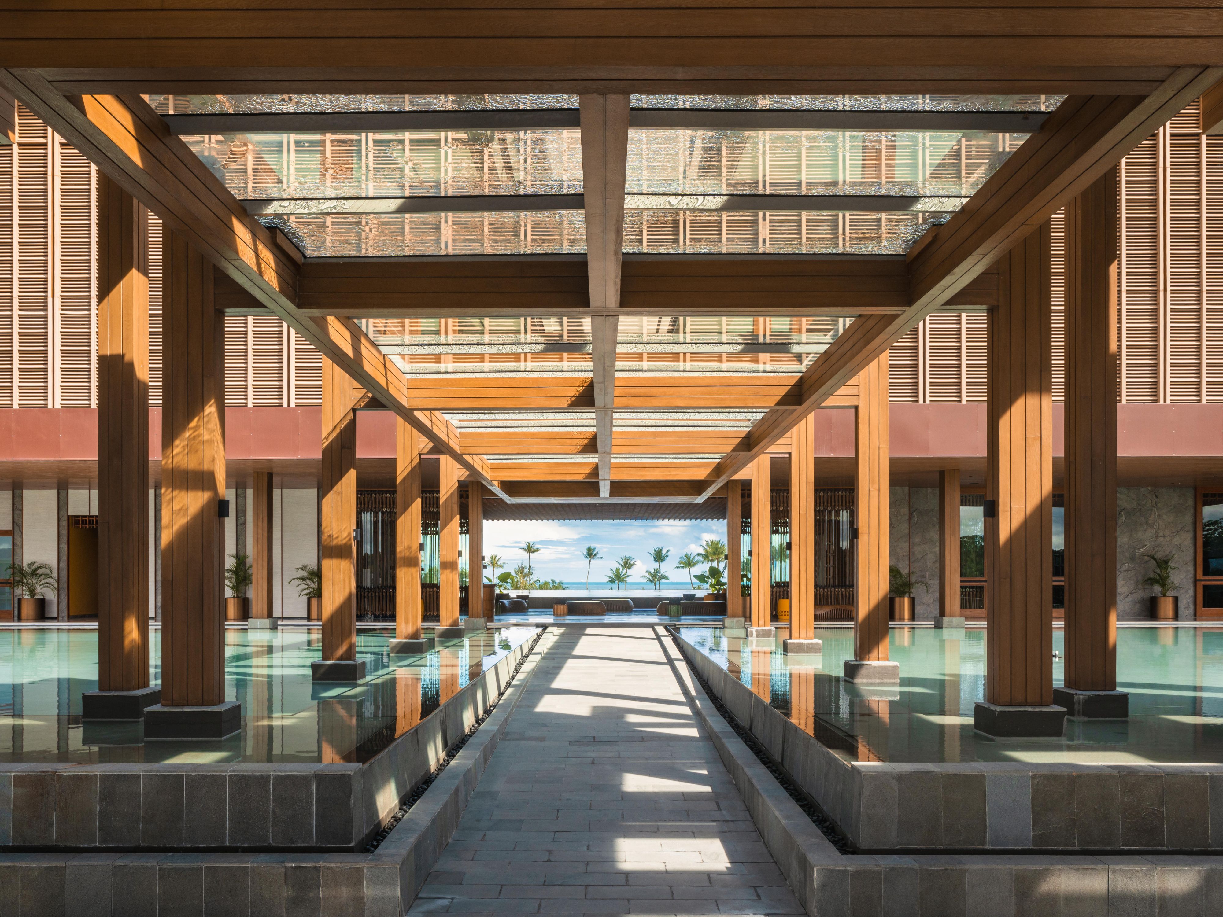 Hotel entrance 