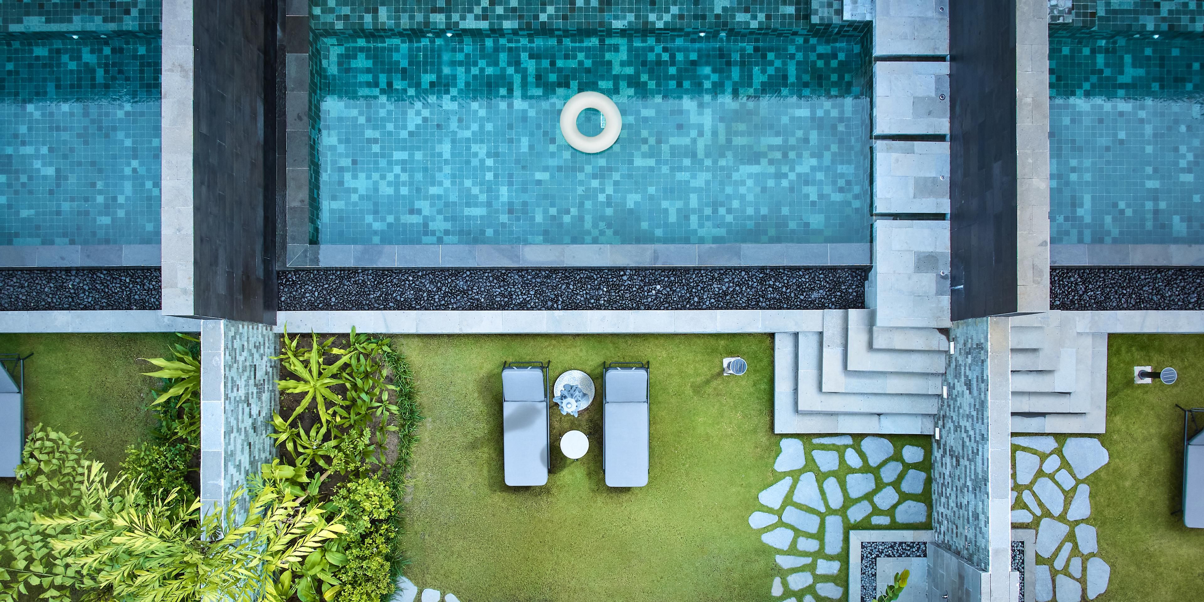 Private pool at 1 Bedroom Suite Garden View 