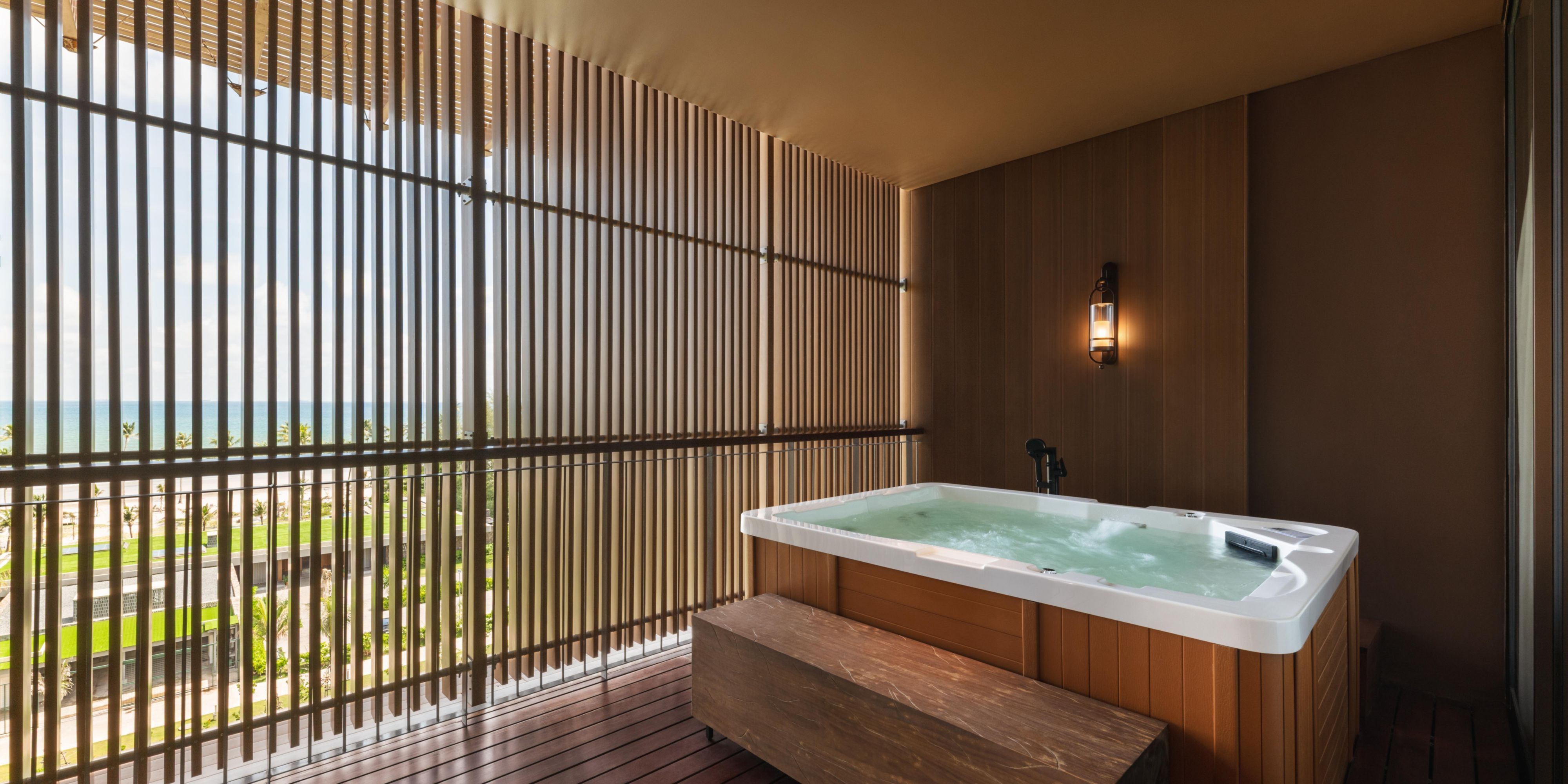 Jacuzzi on the Balcony