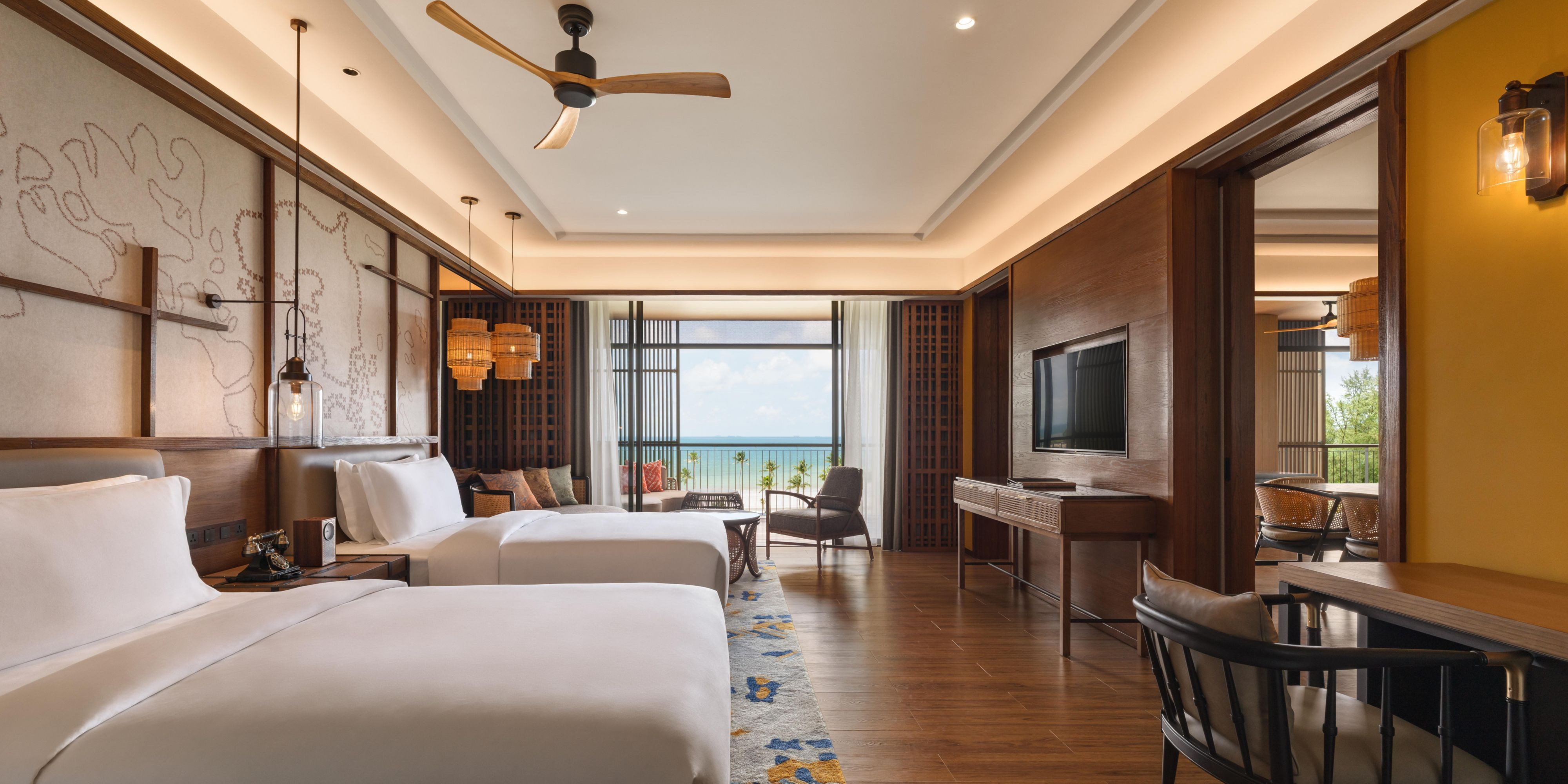 Twin Guestroom.