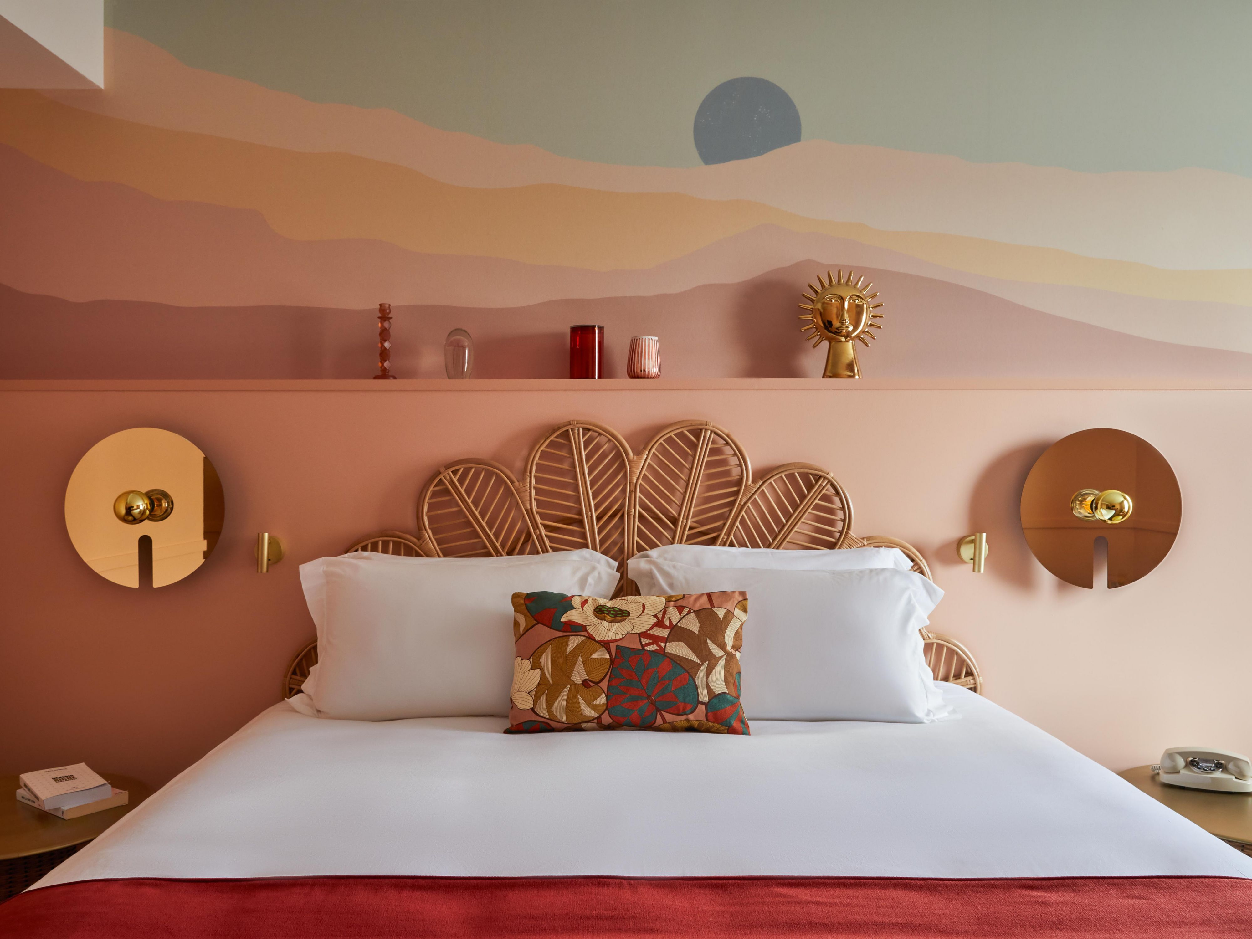 Our sunset guest room blends comfort and design