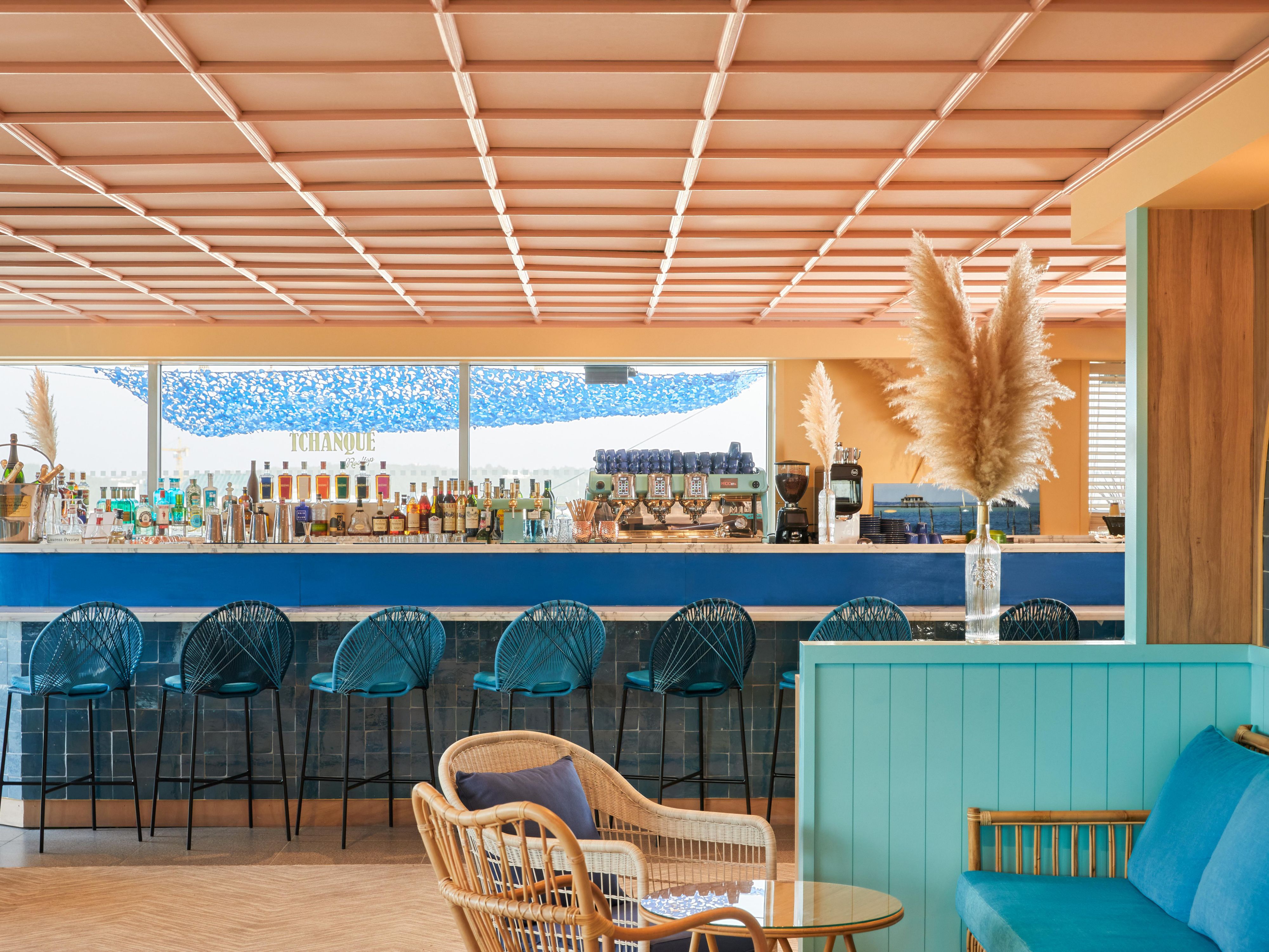  Experience rooftop dining with stunning view of Bordeaux