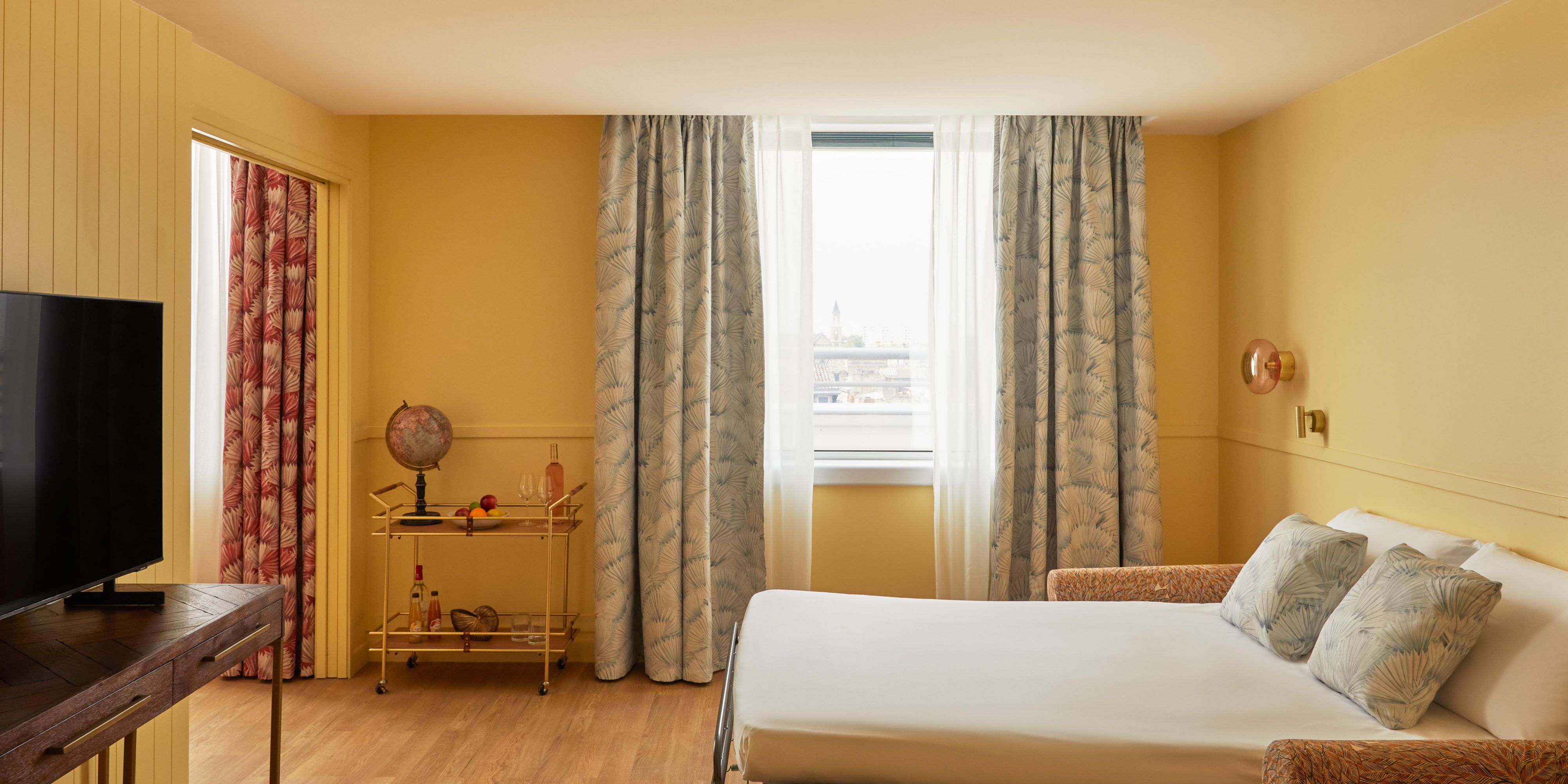 Find calm in spacious rooms inspired by Bordeaux’s charm