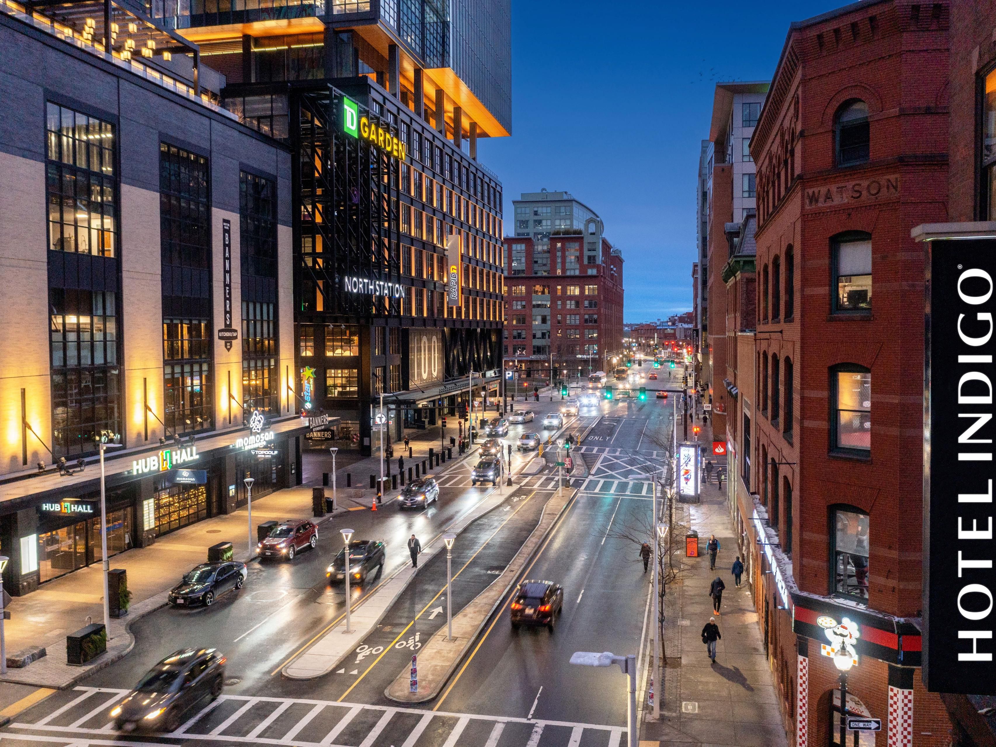 Hotel Indigo Boston is located directly across from TD Garden