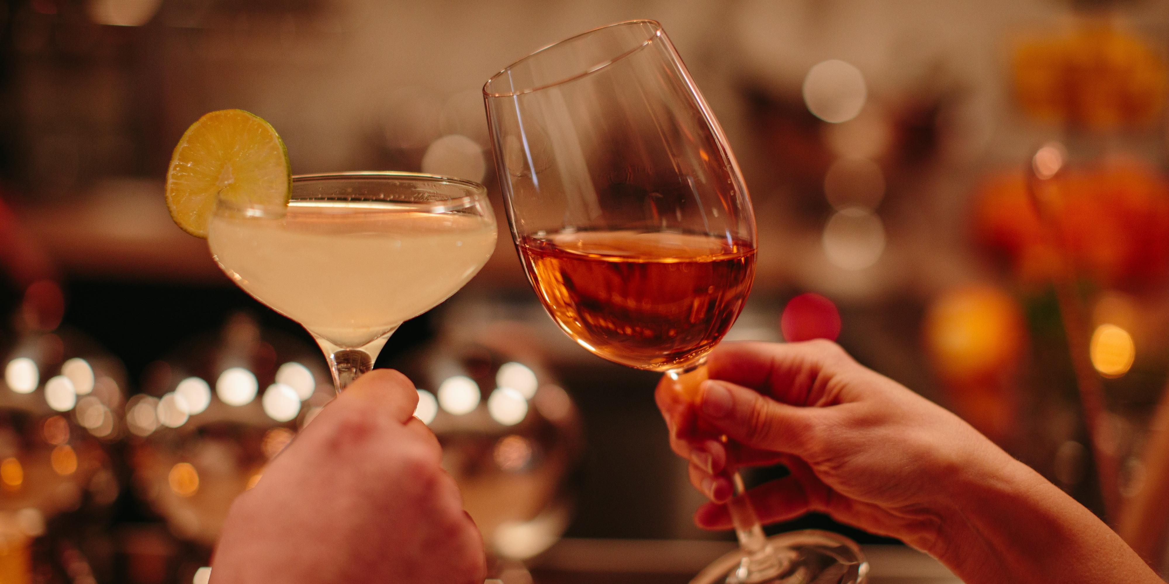 Explore Our Wide Selection of Local Wines & Handcrafted Cocktails