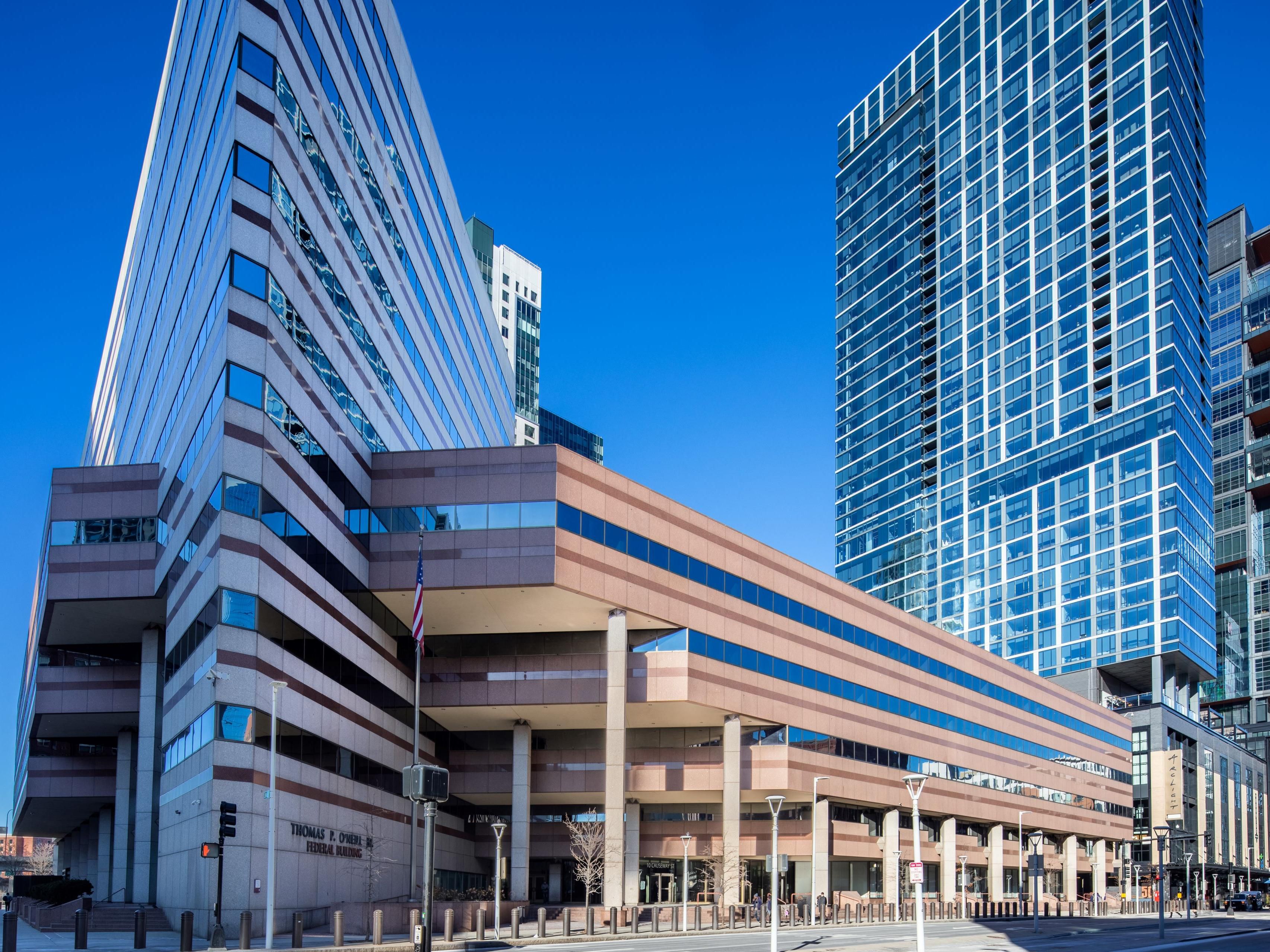 Located walking distance from the Tip O'Neil Federal Building.