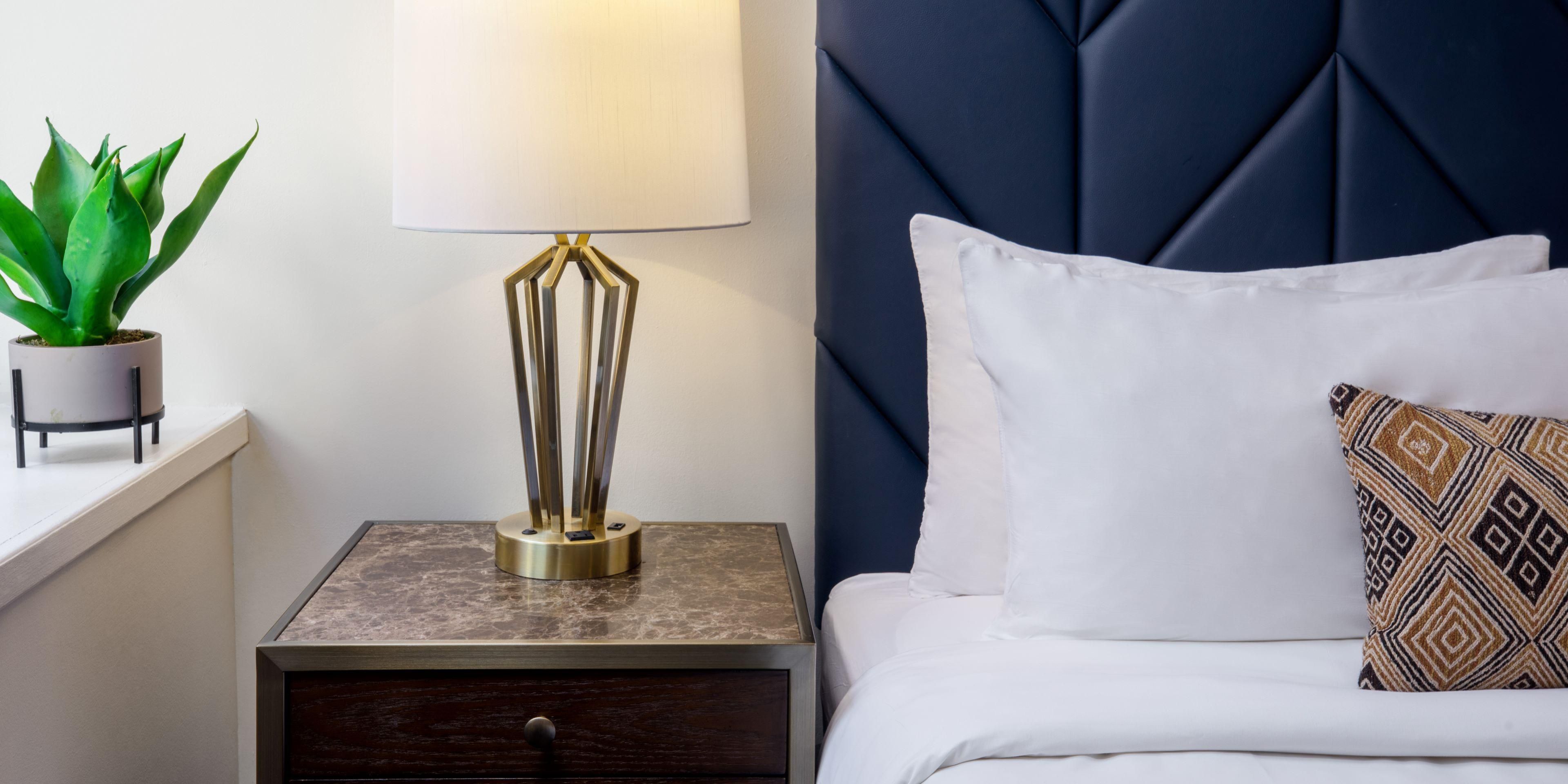 Comfortable guest rooms for your relaxation