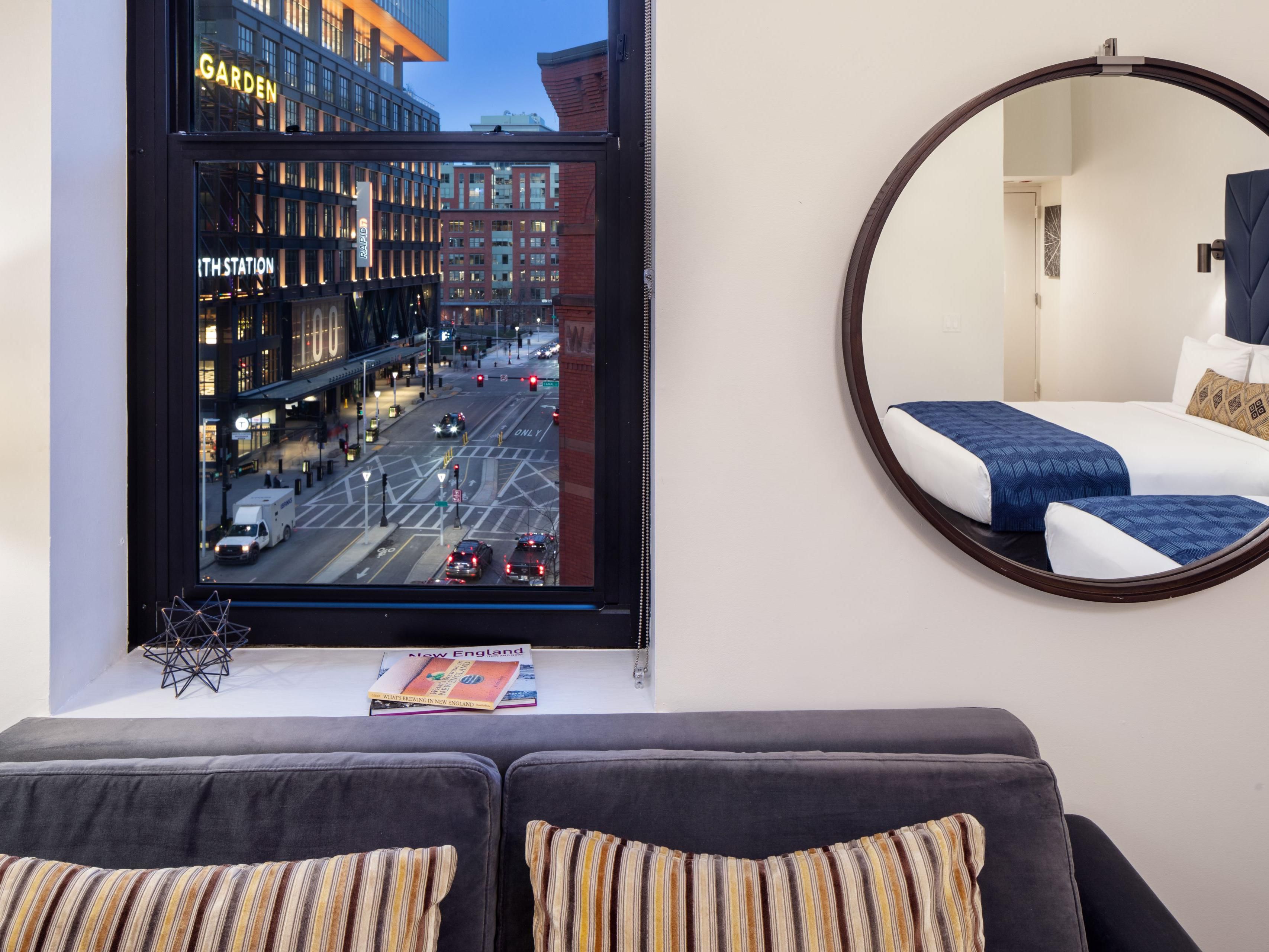 Enjoy the utmost convenience of being just steps away from TD Garden. Whether you're catching a Bruins Game, Celtics Game, or a concert, our hotel's prime location across the street ensures you won't miss a moment of the action. Savor a delicious dinner and cocktails in our brand-new restaurant before heading over to the Garden for your event.
