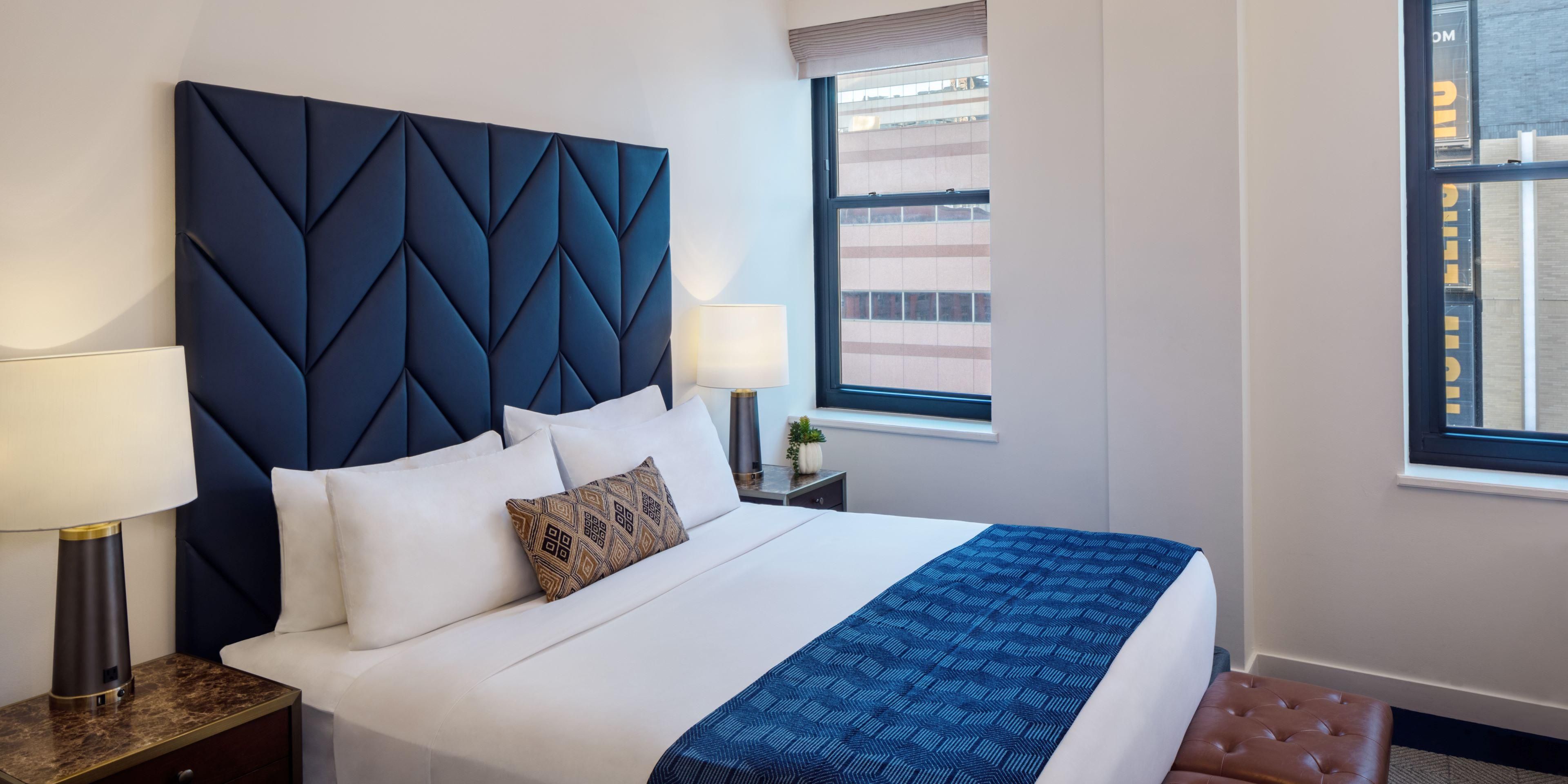 Experience comfort in our relaxing guest rooms.